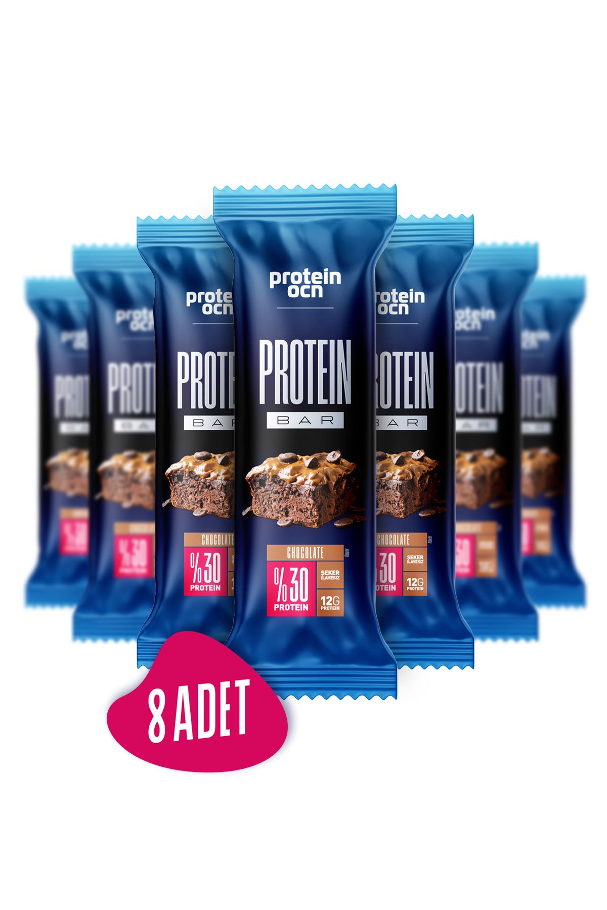 Proteinocean Protein Bar - Çikolata Aromalı - 40g X 8 Adet