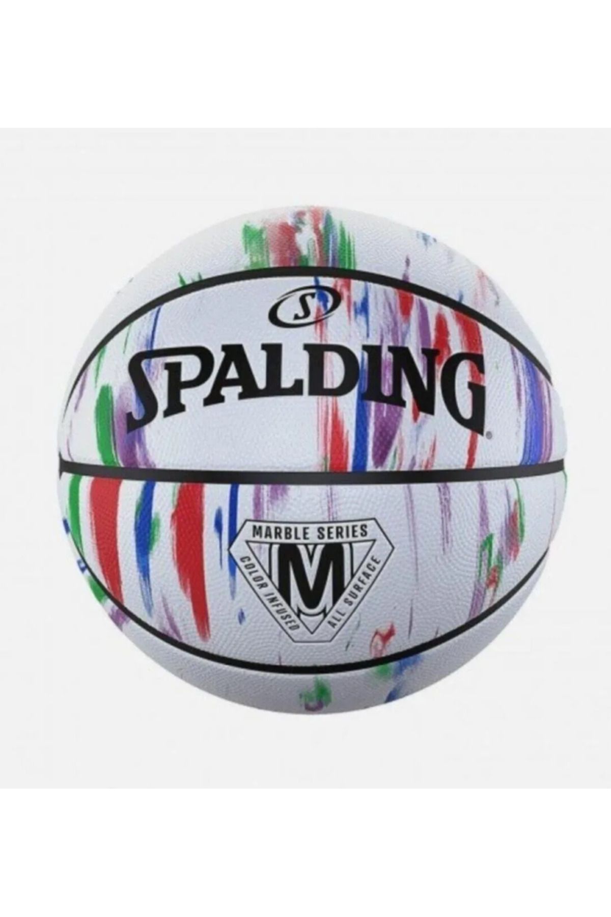 Spalding Basket Topu 2021 Marble Series Rainbow (84397Z)