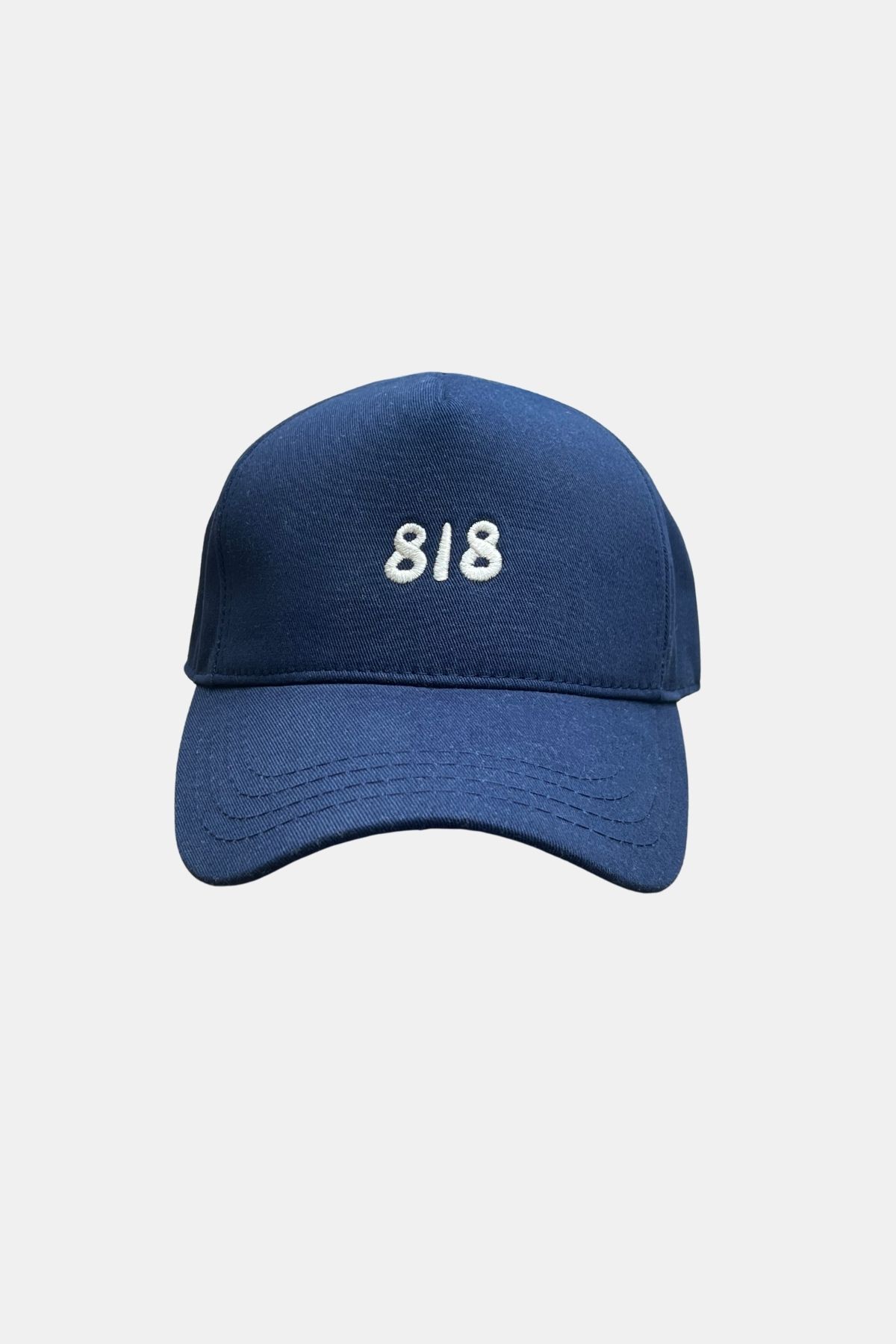 Charlie Chapka Unisex 818 Nakışlı Ayarlanabilir Lacivert Şapka