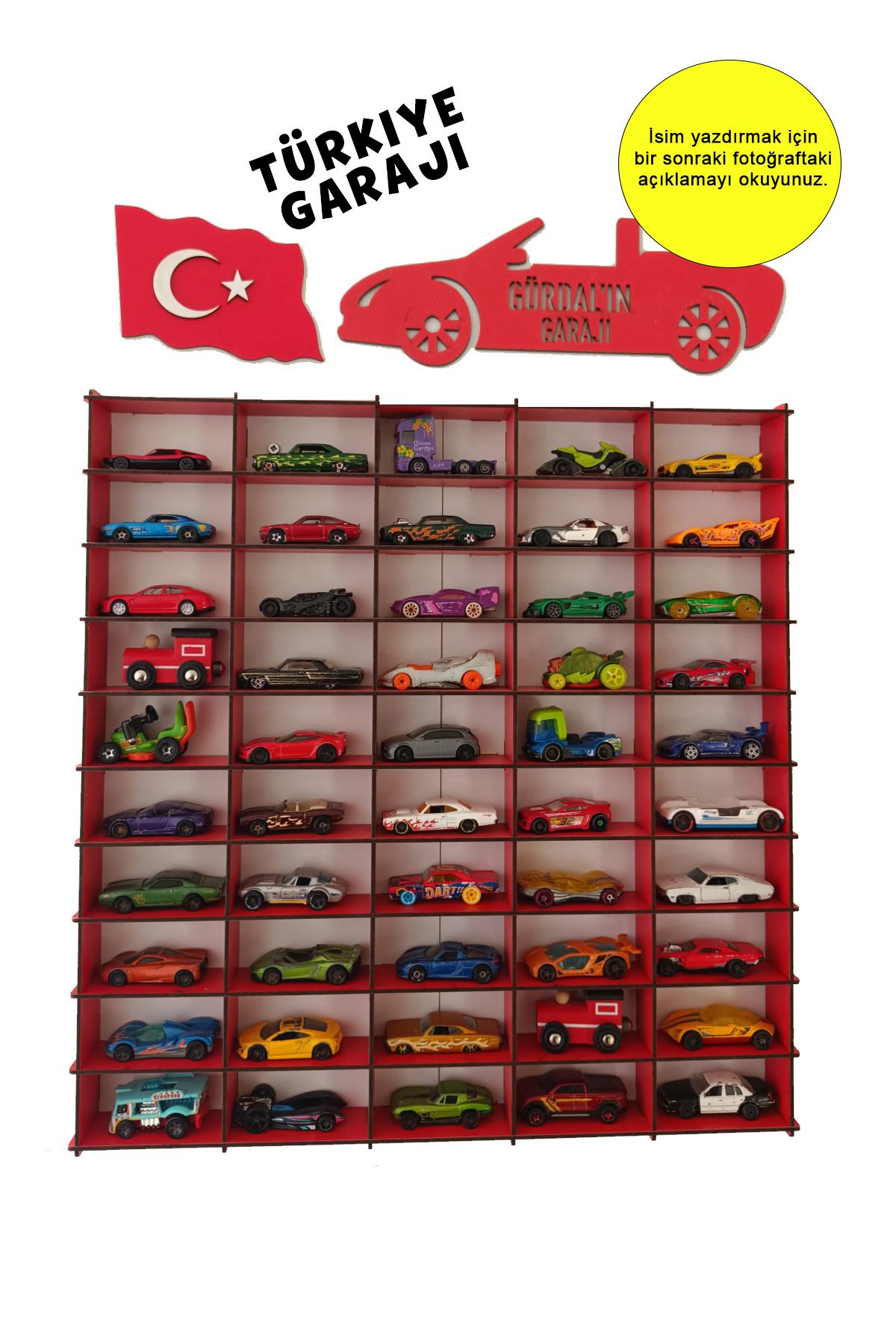 metafortoys Oyuncak Araba Rafı 50'li Türkiye