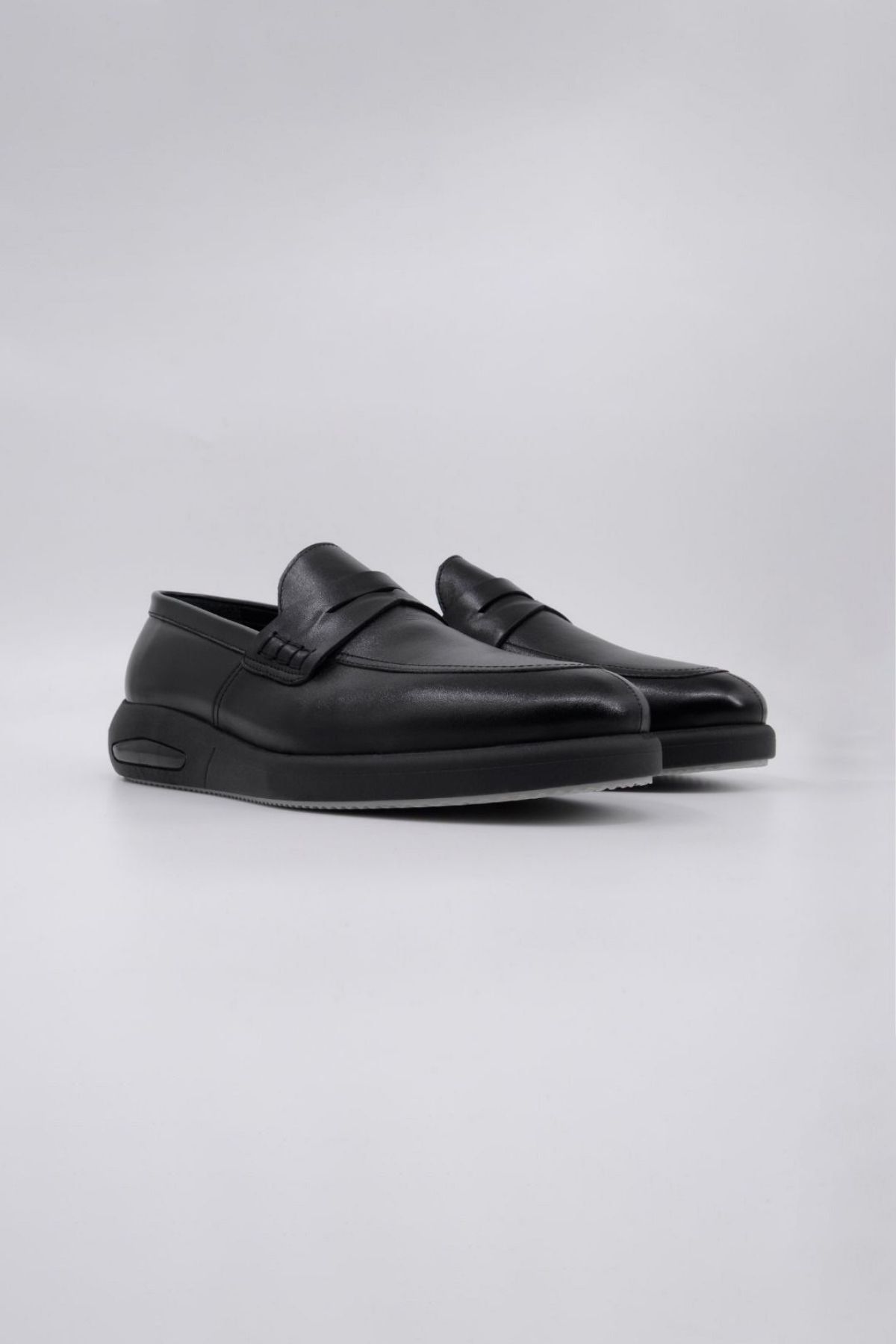 Trust Shoes Erkek Siyah Casual Ayakkabı