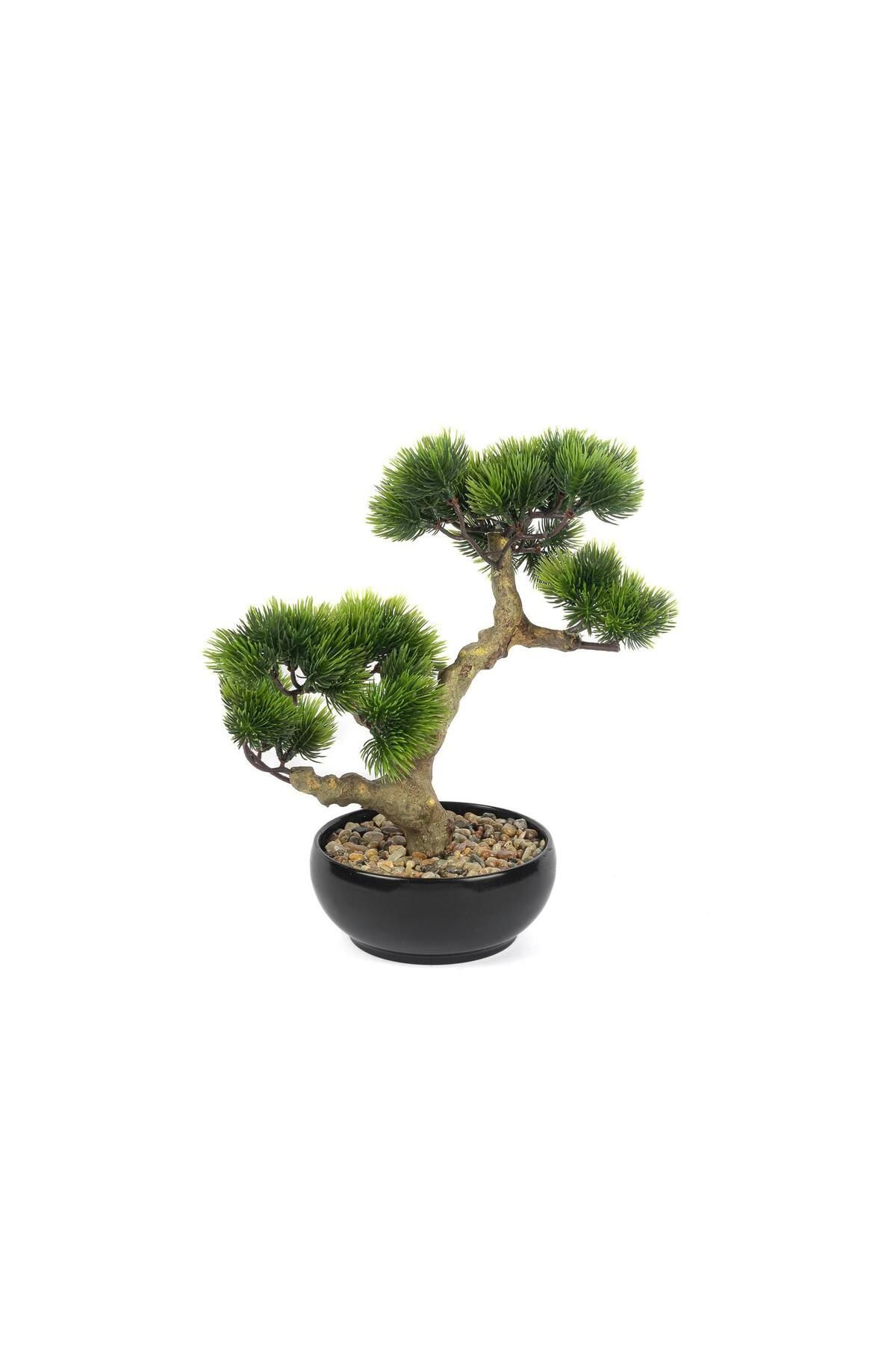 Mikasa Moor Toplu Pine Tree Yapay Bonsai Ağacı 36x33cm