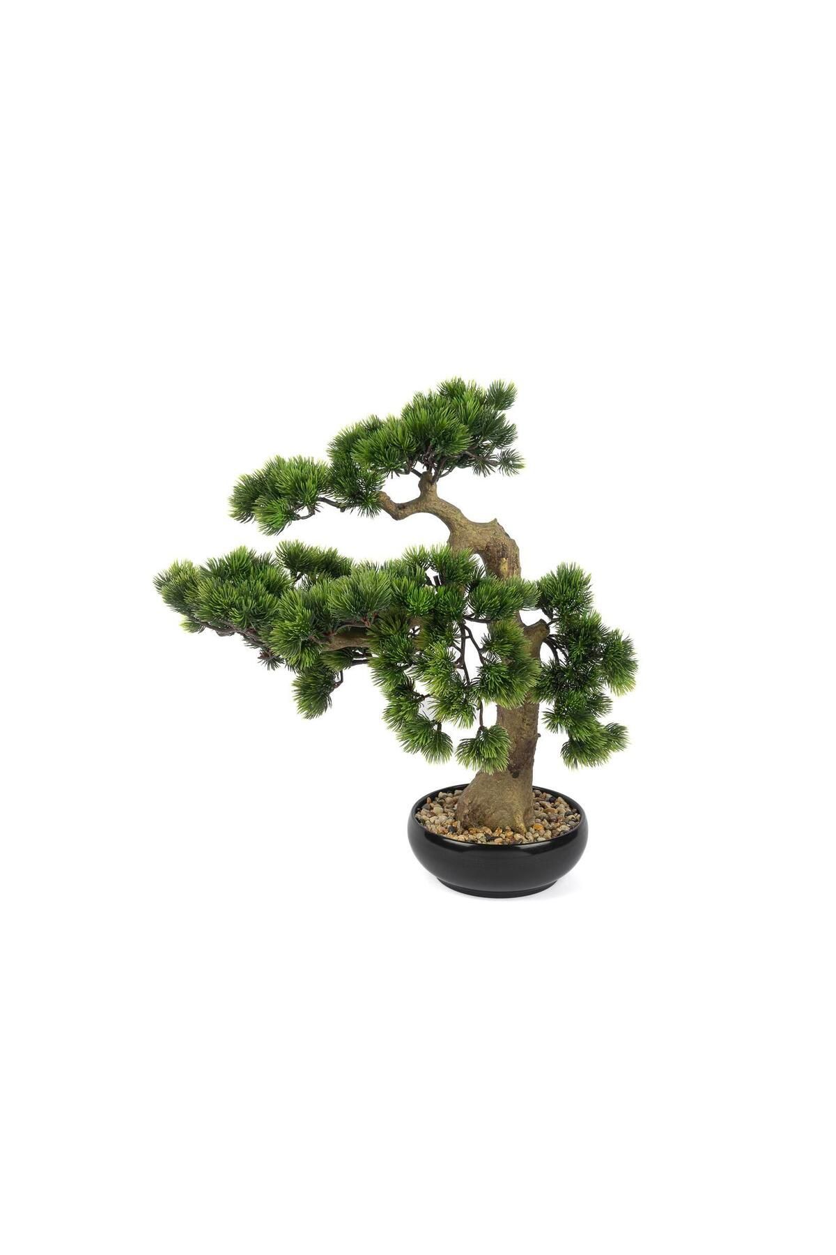 Mikasa Moor 3 Dallı Pine Tree Yapay Bonsai Ağacı 56x52cm