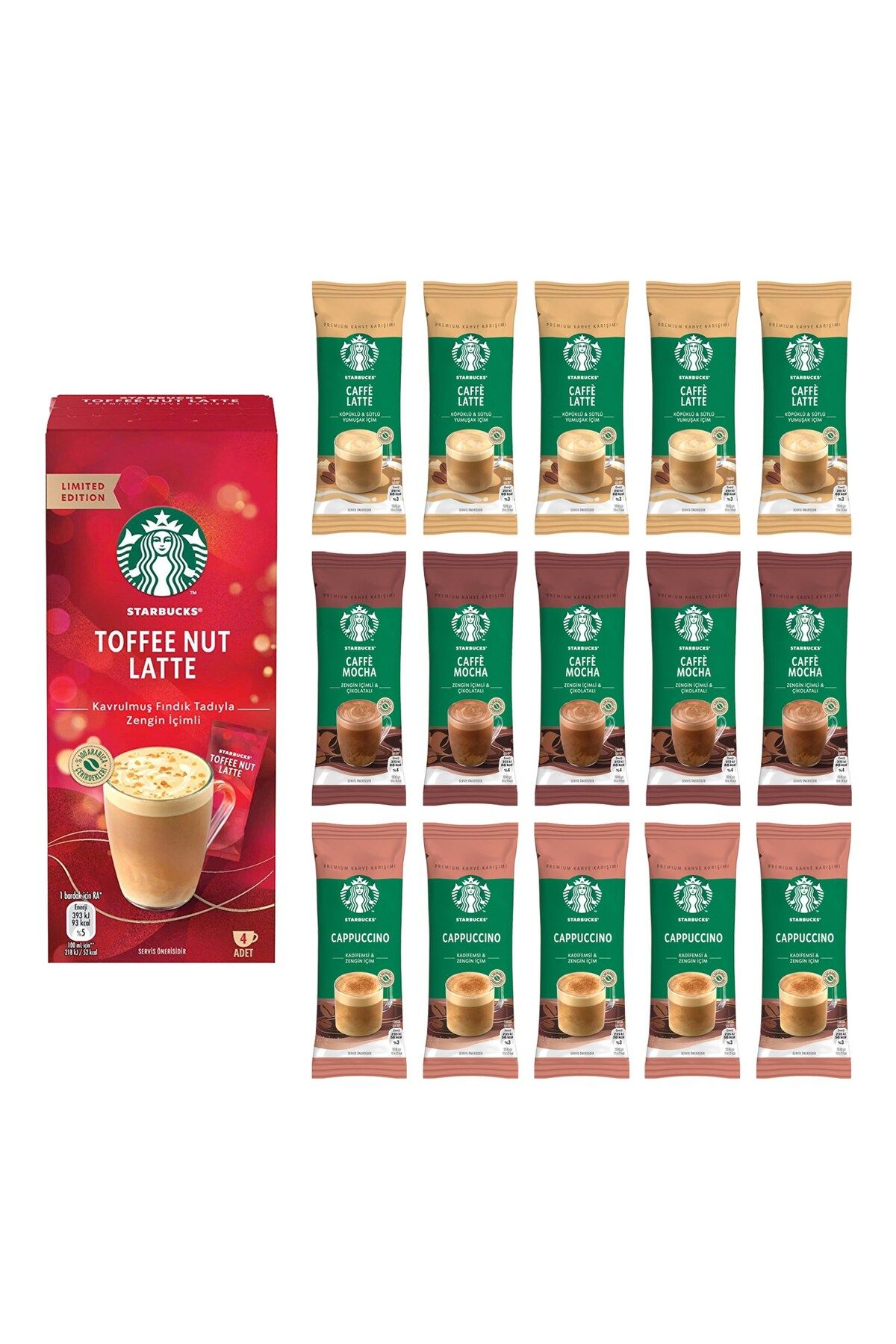 Starbucks Premium Kahve Karma Paket 19 lu