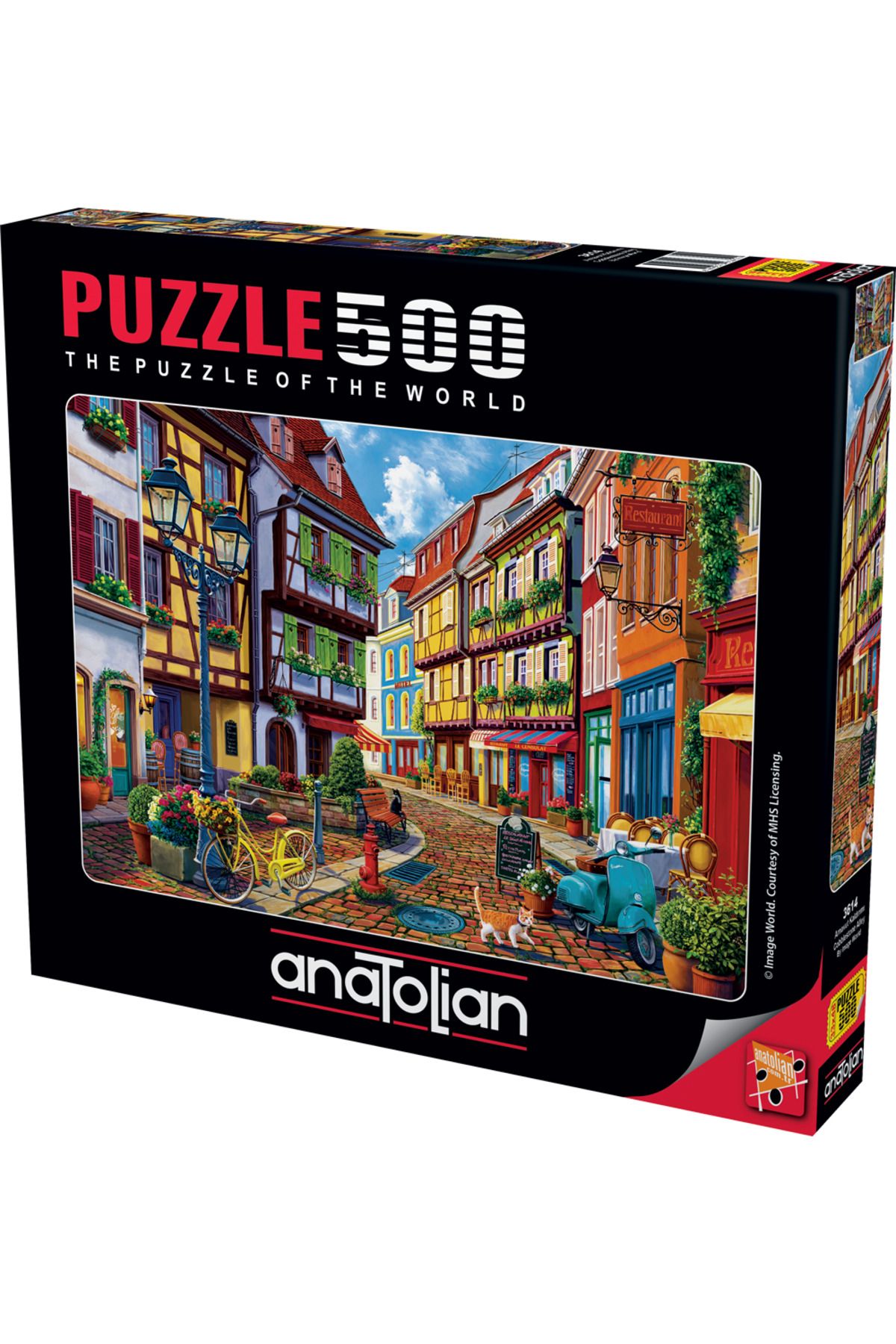 Anatolian Puzzle 500 Parçalık Puzzle / Arnavut Kaldırımı - Kod:3614