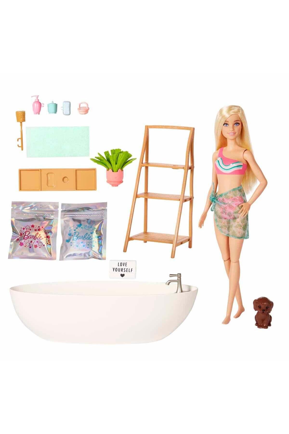 Barbie Hkt92 Wellness - Nin Spa Günü Oyun Seti