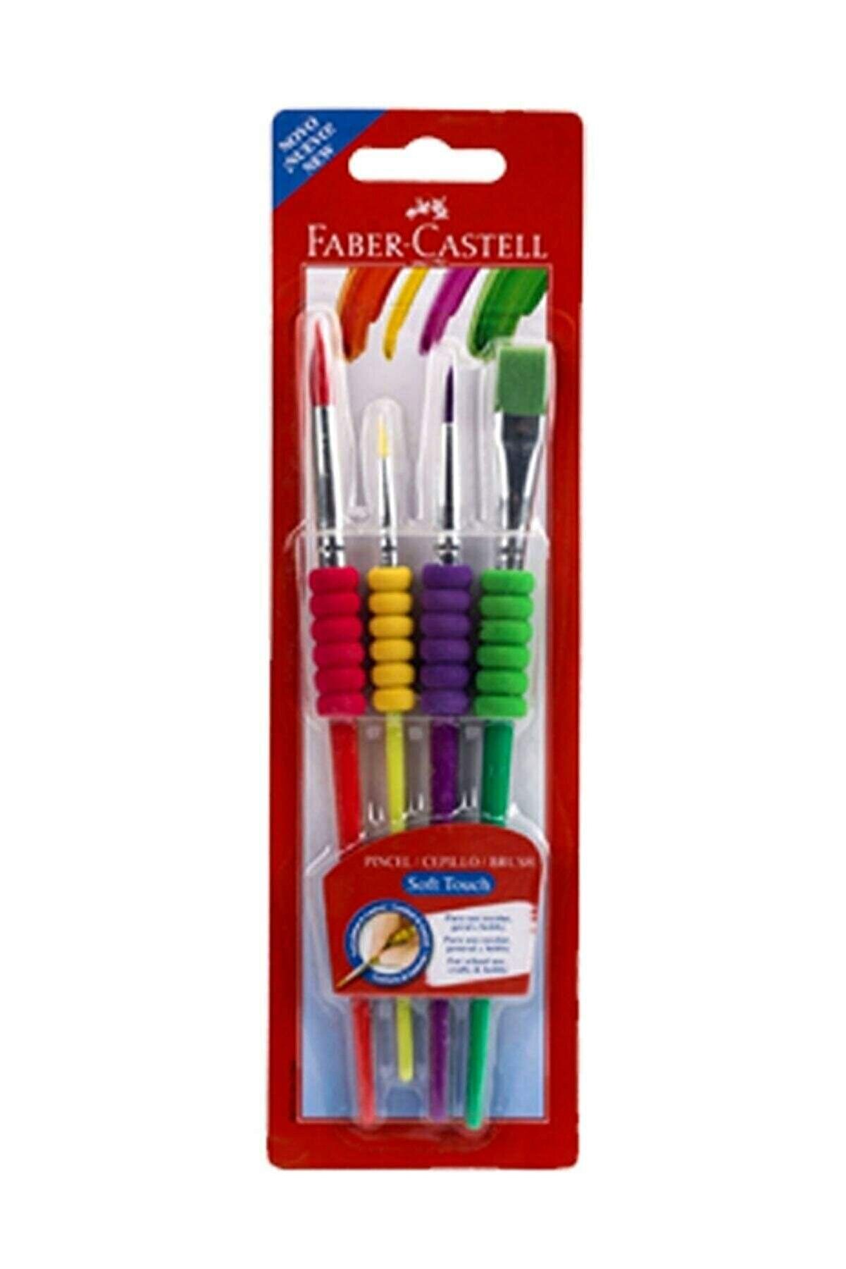 Faber Castell Fırça Seti Soft Touch 4 Lü 5291181620000