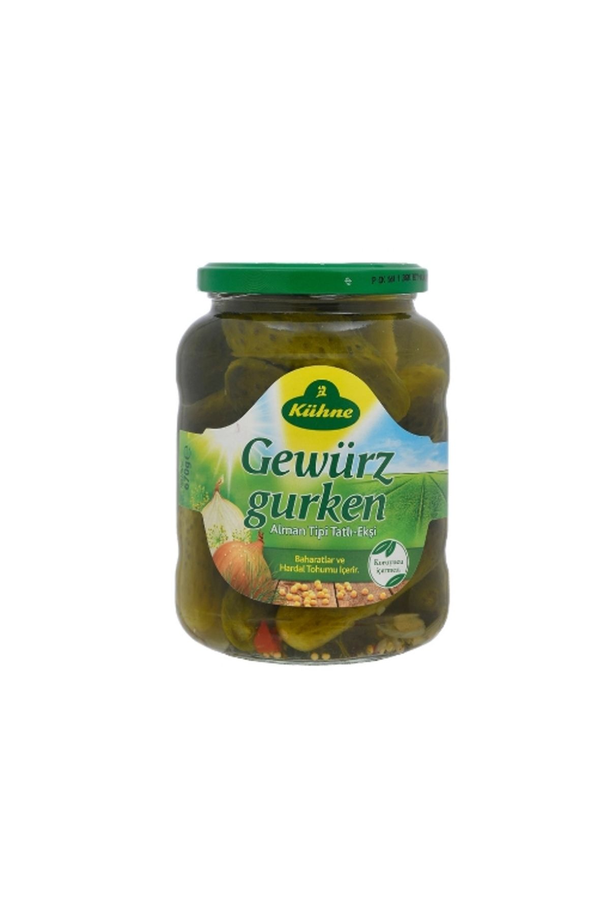 Kühne Turşu Gewurz Gurken 670 Gr.