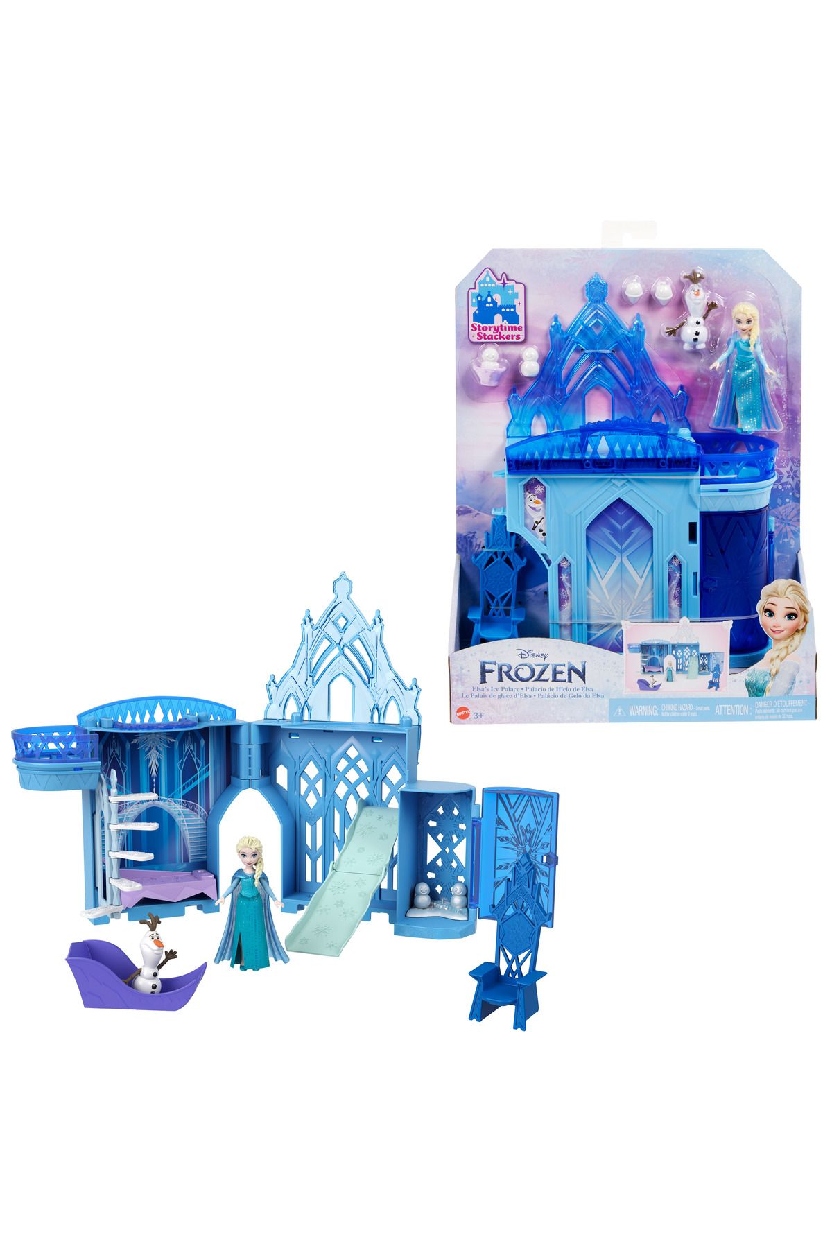 DİSNEY Disney Karlar Ülkesi Oyun Seti HLX01 - Elsa'nın Buzdan Sarayı