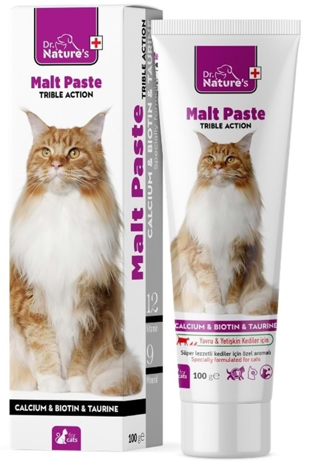Dr. Nature's Dr Natures Cat Malt Paste 100 Gr