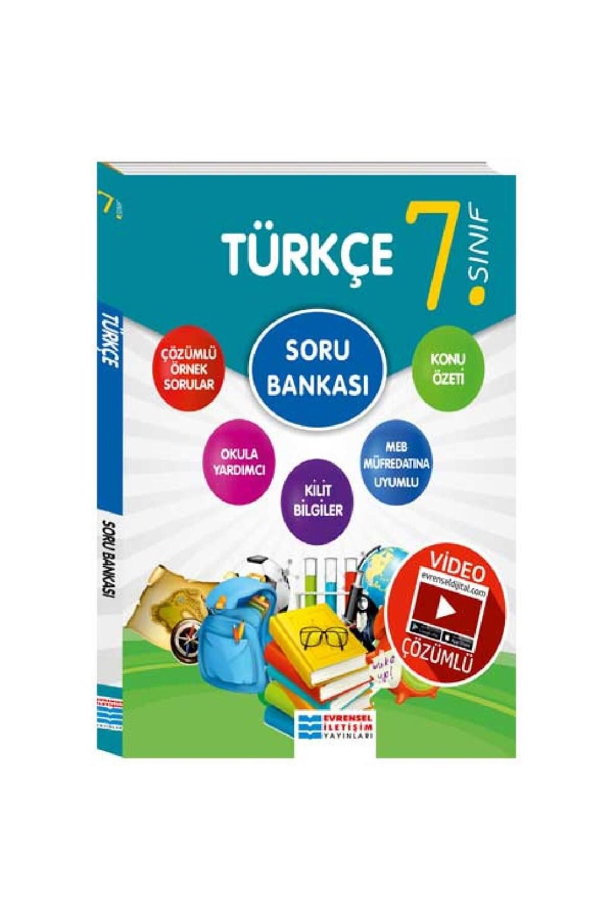 Evrensel İletişim Yayınları 7. Sınıf Türkçe Video Çözümlü Soru Bankası