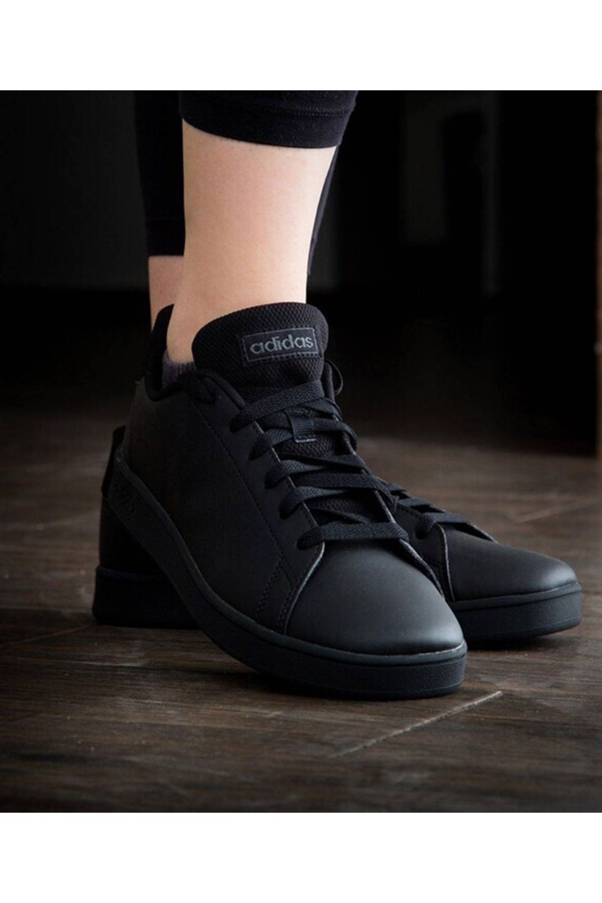 adidas Advantage K Günlük Ayakkabı Sneaker Siyah