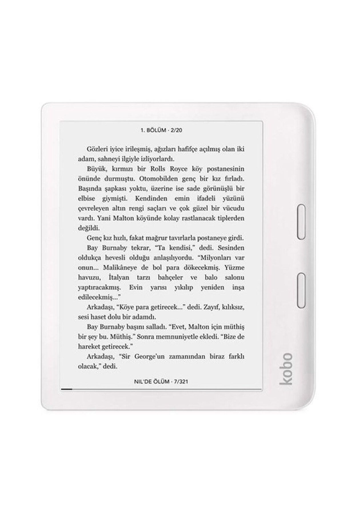 Kobo Libra 2 E-kitap Okuma Cihazı Beyaz