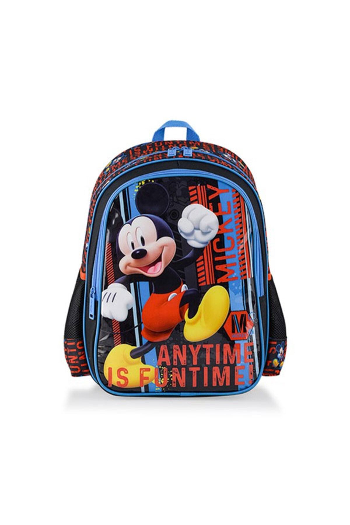 Mickey Mouse Micky İlkokul Çantası Hawk Funtime 48334