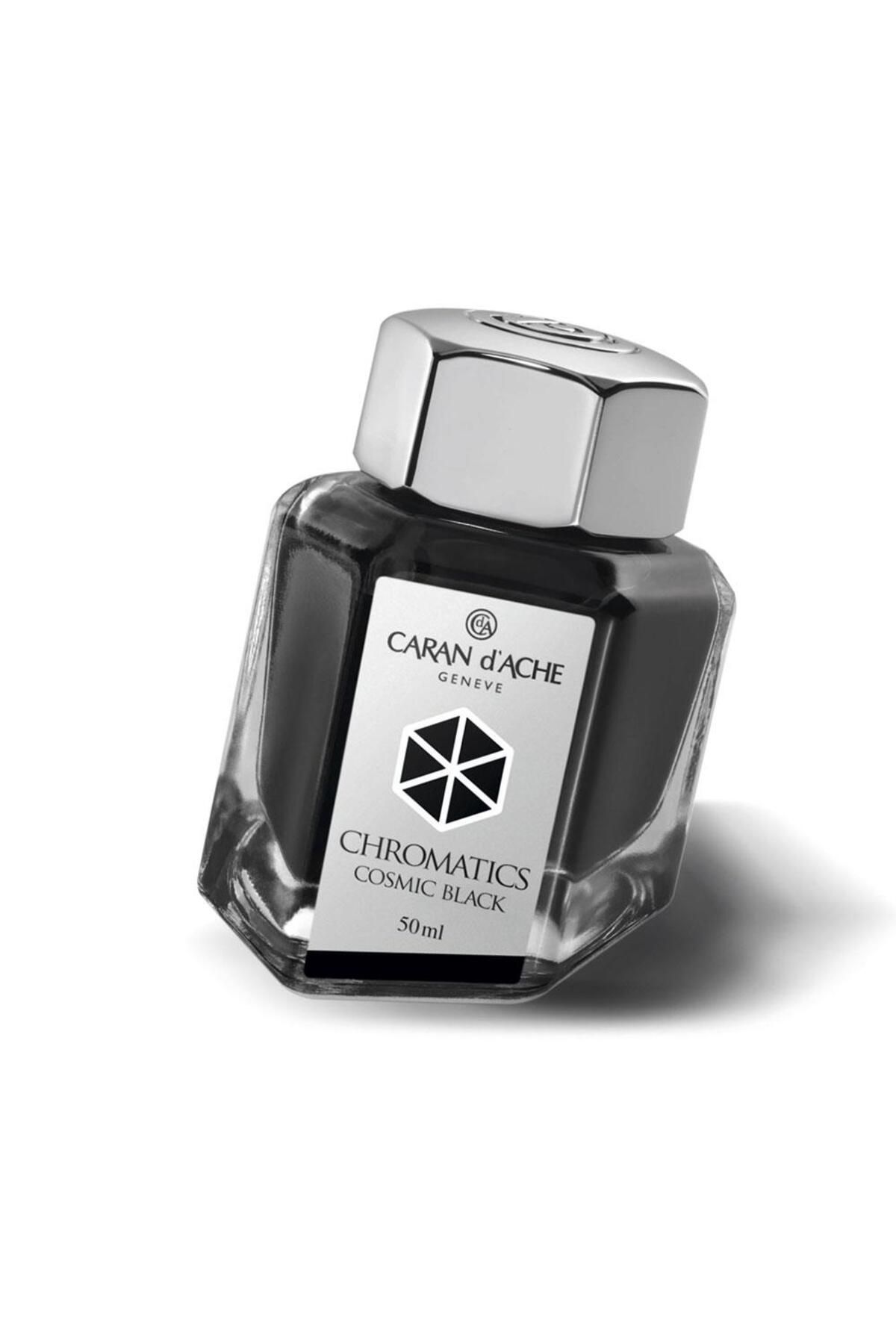 Caran d'Ache Şişe Mürekkep Cosmic Black 50 ml 8011-009