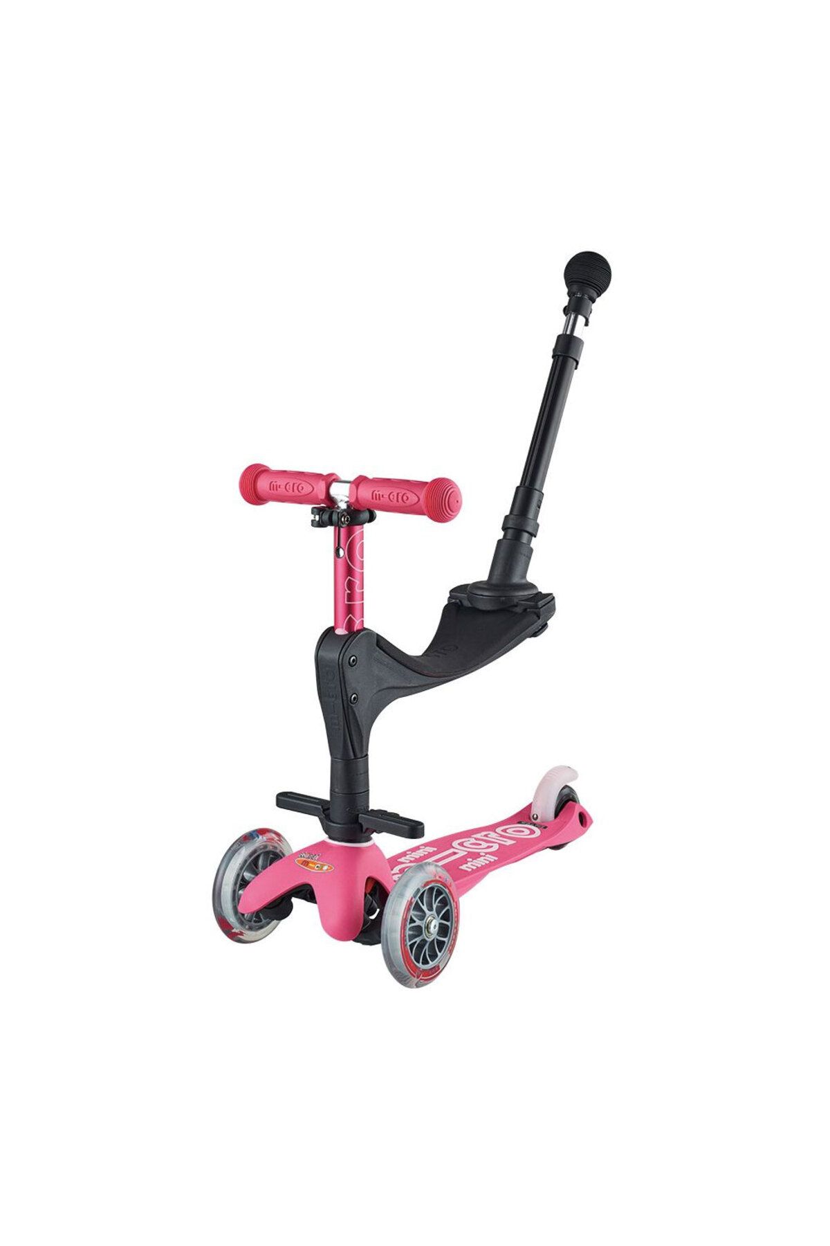 Micro Mini Micro Scooter 3in1 Deluxe Plus Pink MMD079