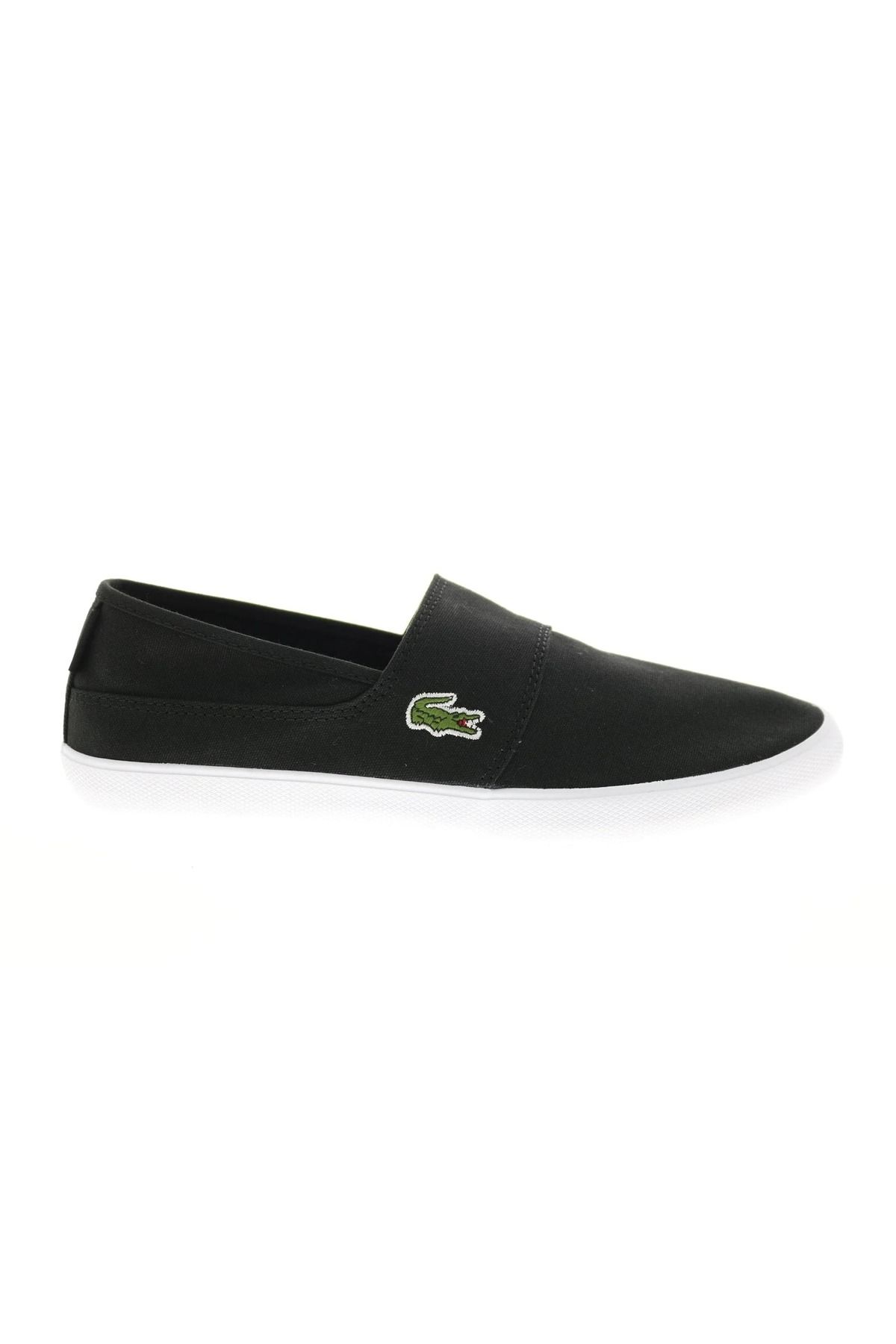 Lacoste Marice Bl 2 CAM Mens Black Canvas Slip On Lifestyle Sneakers Shoes