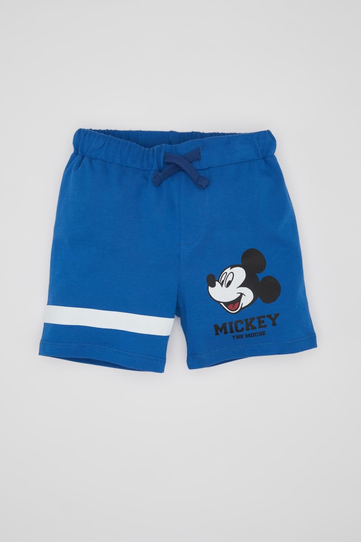 Defacto Erkek Bebek Disney Mickey & Minnie Şort C5342a524sm