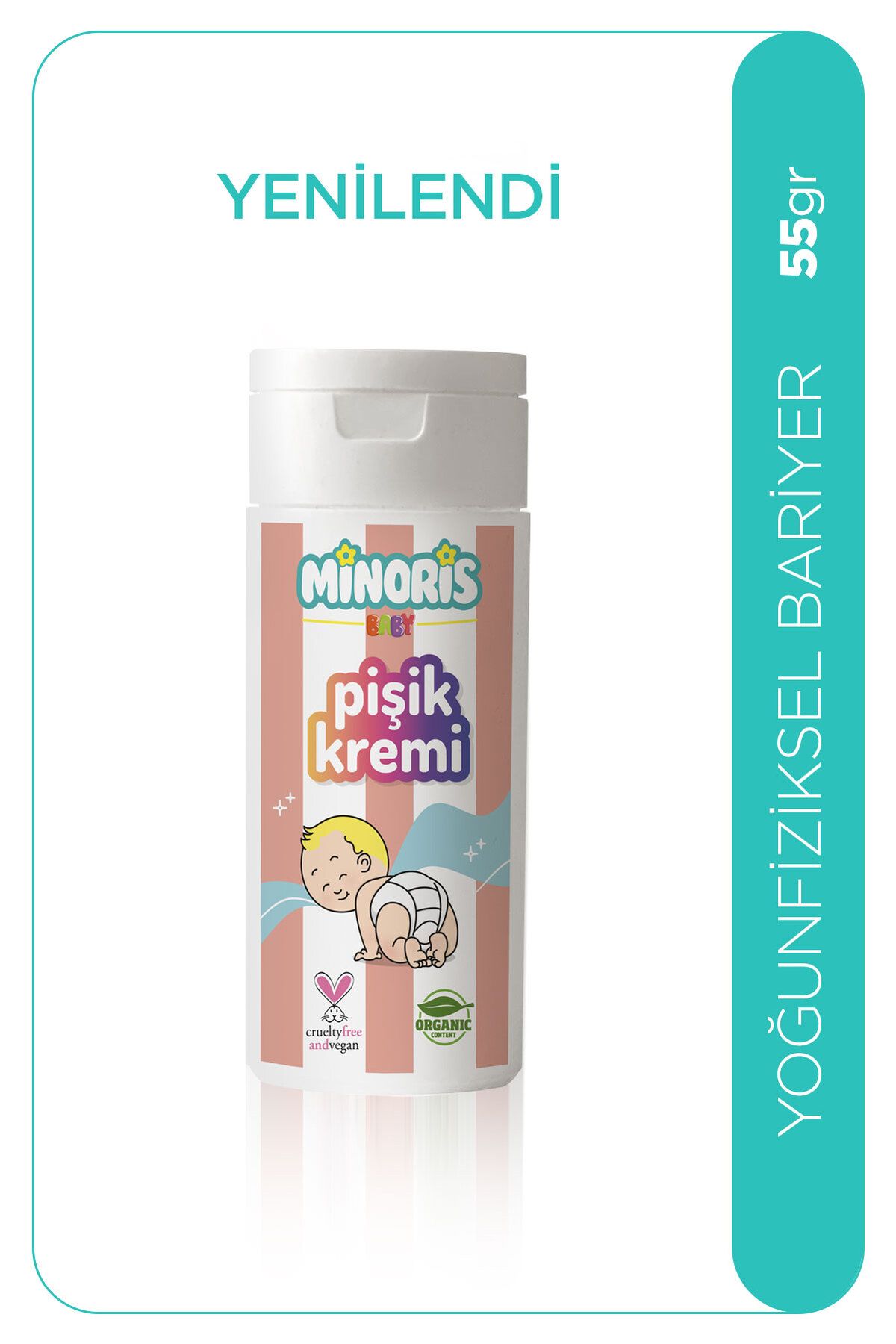 Minoris Coco Store Baby Organik Pişik Kremi 35 gr