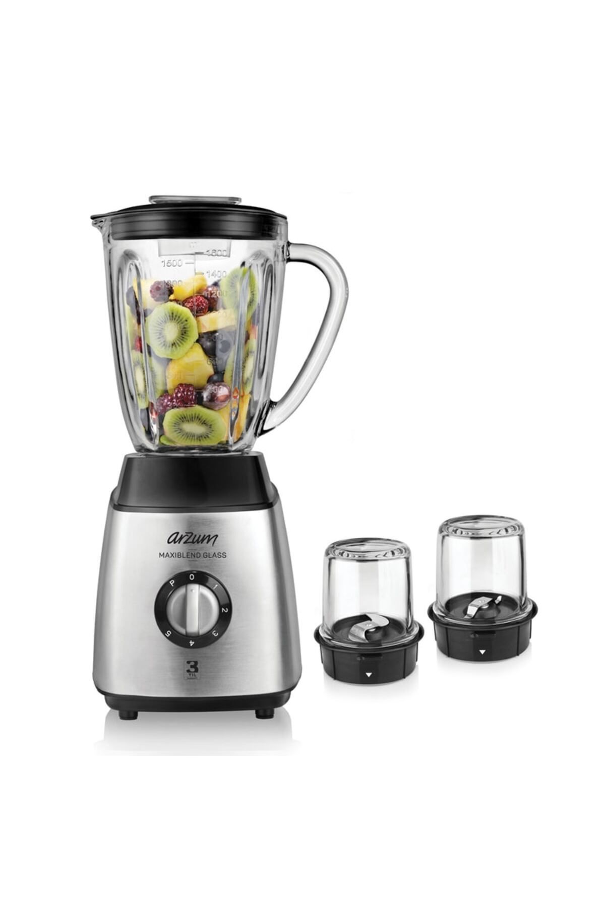 Arzum Ar1056 Maxiblend Glass Sürahi Blender - Paslanmaz Çelik