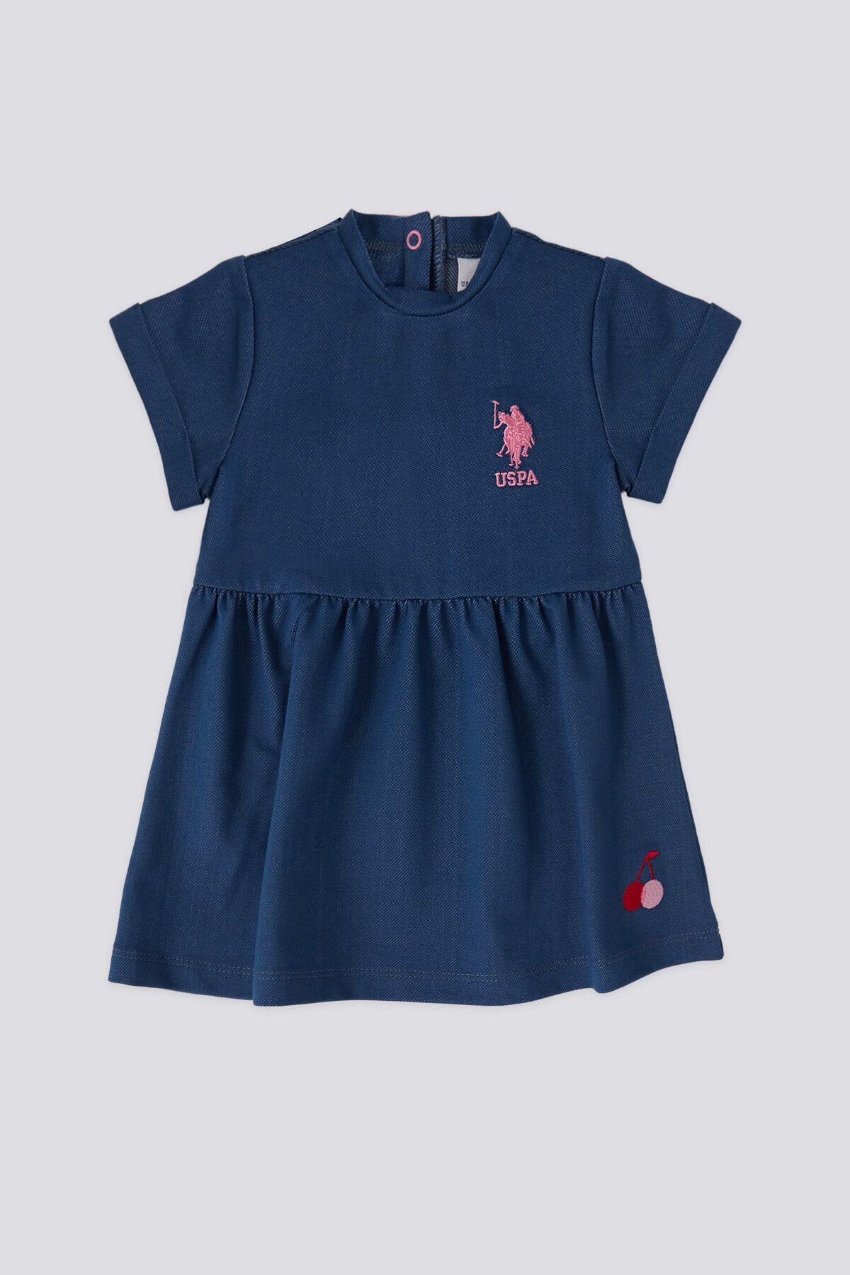 U.S. Polo Assn. U.S. Polo Assn. Kız Bebek Lacivert Elbise