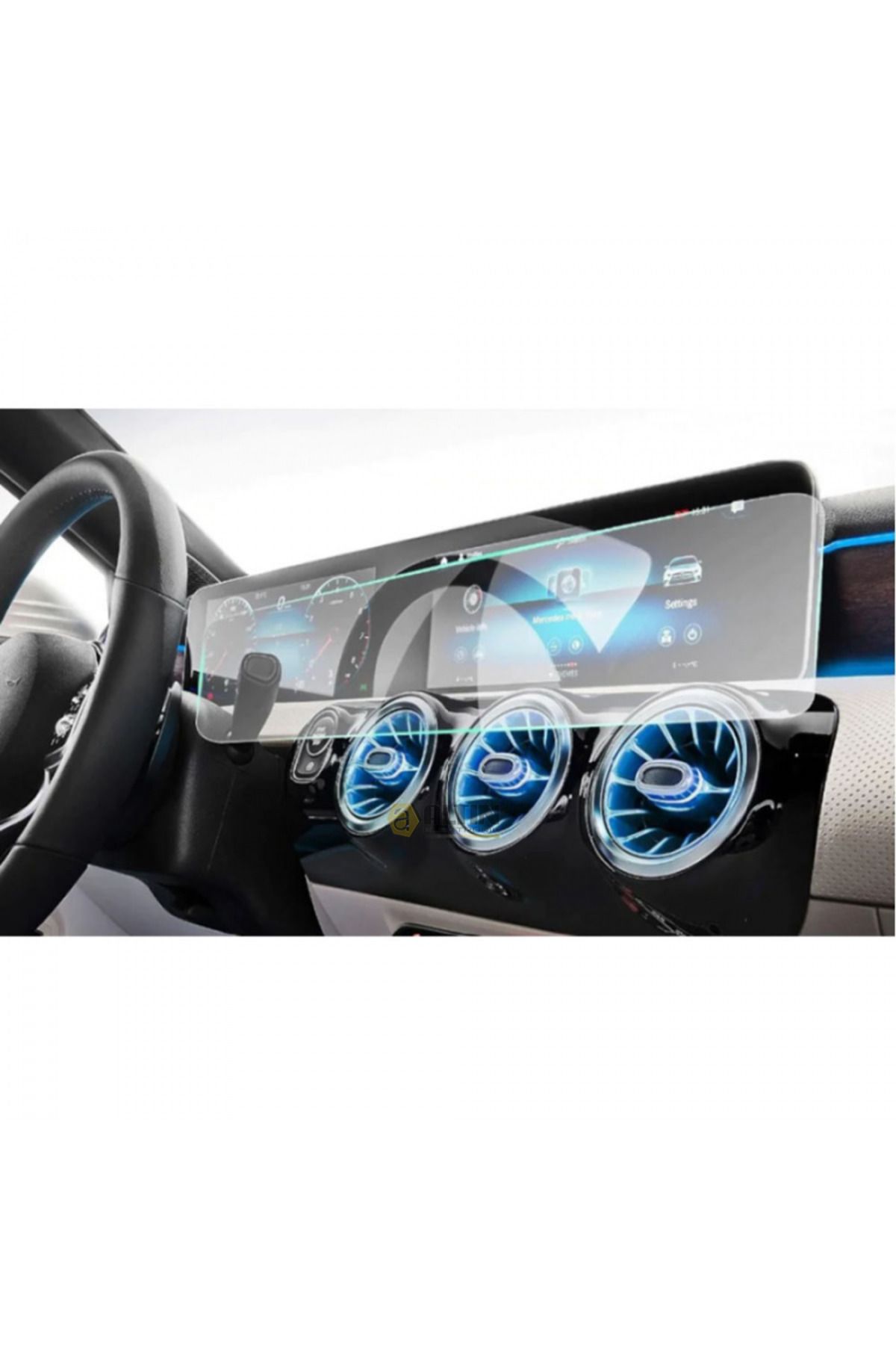 Universal Mercedes A 200 Navigasyon uyumlu Nano Ekran Koruyucu 2022
