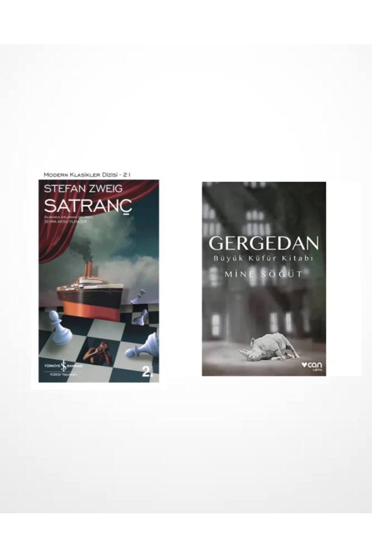 Türkiye İş Bankası Kültür Yayınları Satranç (Stefan Zweig) - Gergedan (Mine Söğüt)