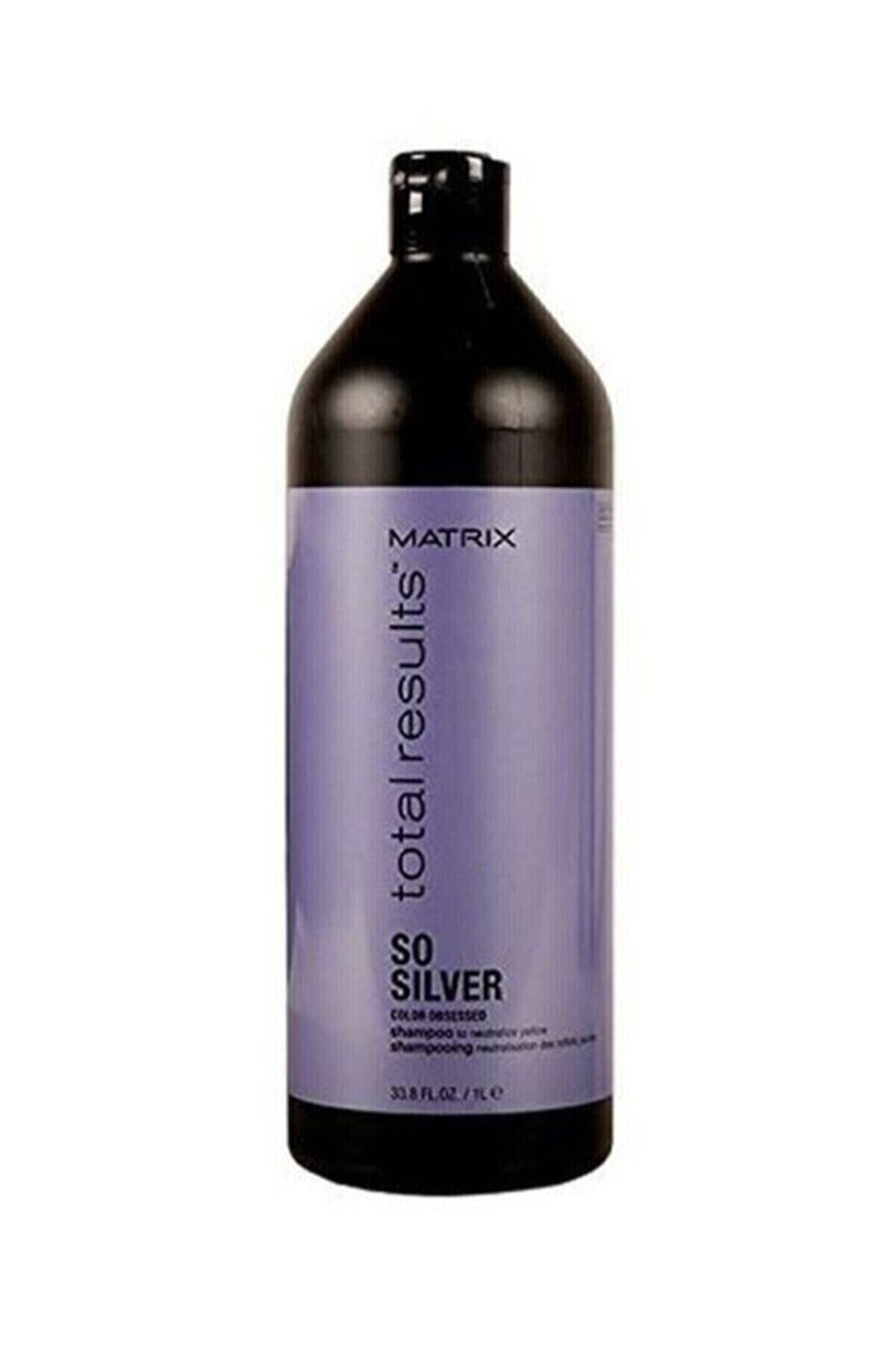 Matrix Total Results Color Obsessed So Silver Mor Şampuan -Açma İşlemi Görmüş Saçlar İçin 1000ml -26d3f2/d