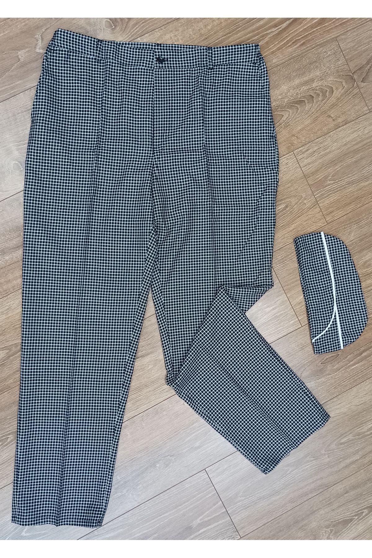 BRC Collection Kumaş Pantolon, Aşçı Şapkası İkili Takım