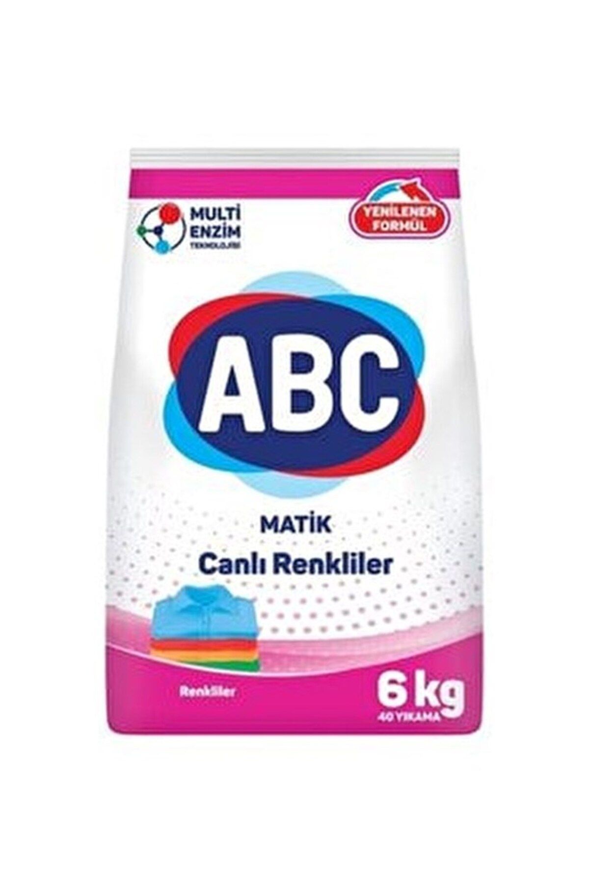 ABC Matik Canlı Renkler 6 Kg