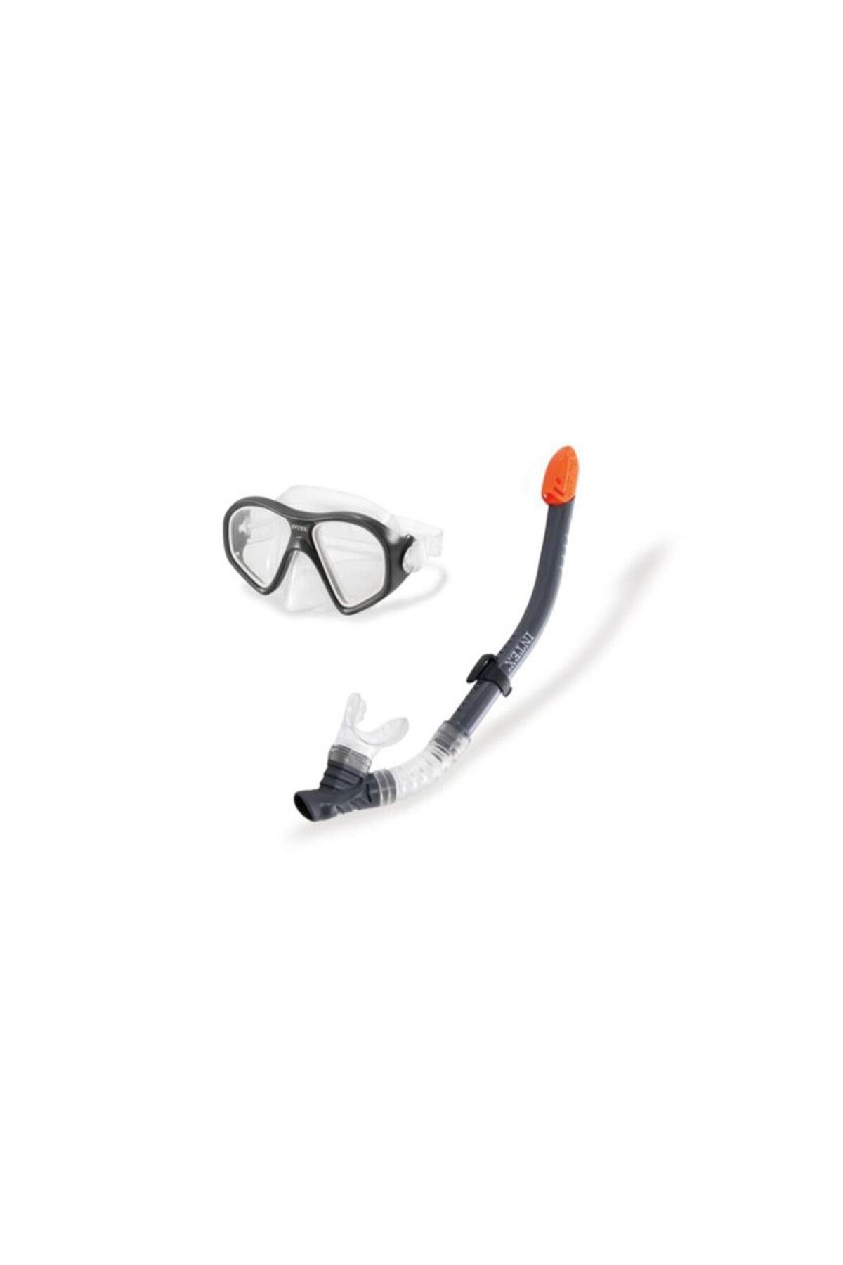 Intex Şnorkel ve Maske Yüzme Seti - Siyah Renk