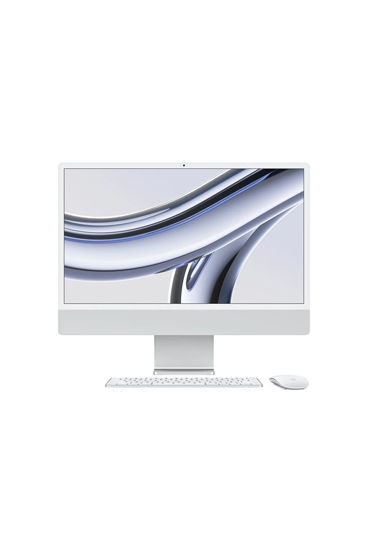 Apple iMac 24 inc 4.5K M3 8CPU 10GPU 8GB 256GB Gümüş MQRJ3TU/A