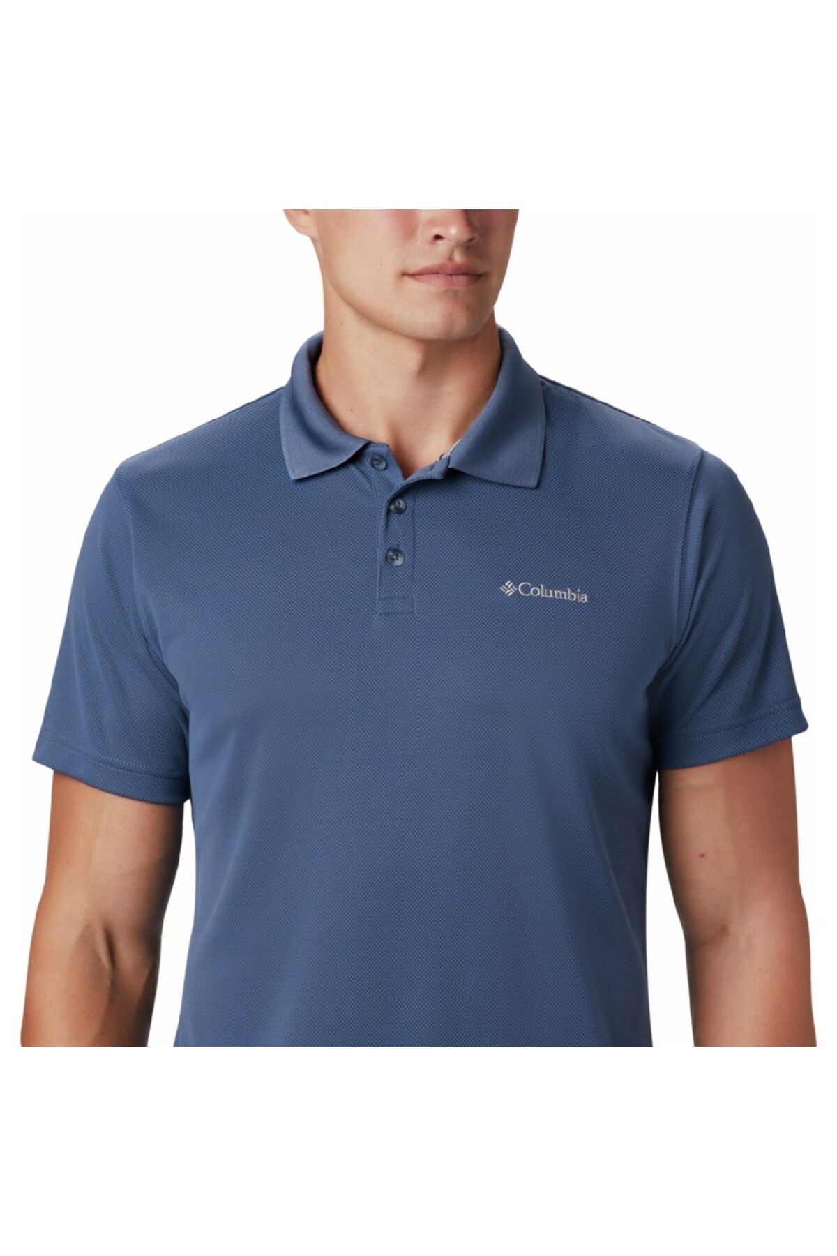 Columbia Utilizer Erkek Mavi Polo Tişört