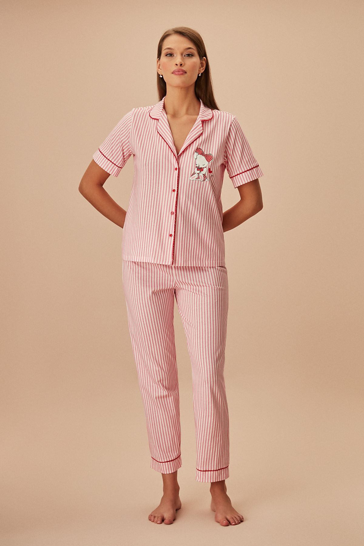 Suwen Lulusu Maskülen Pijama Takımı