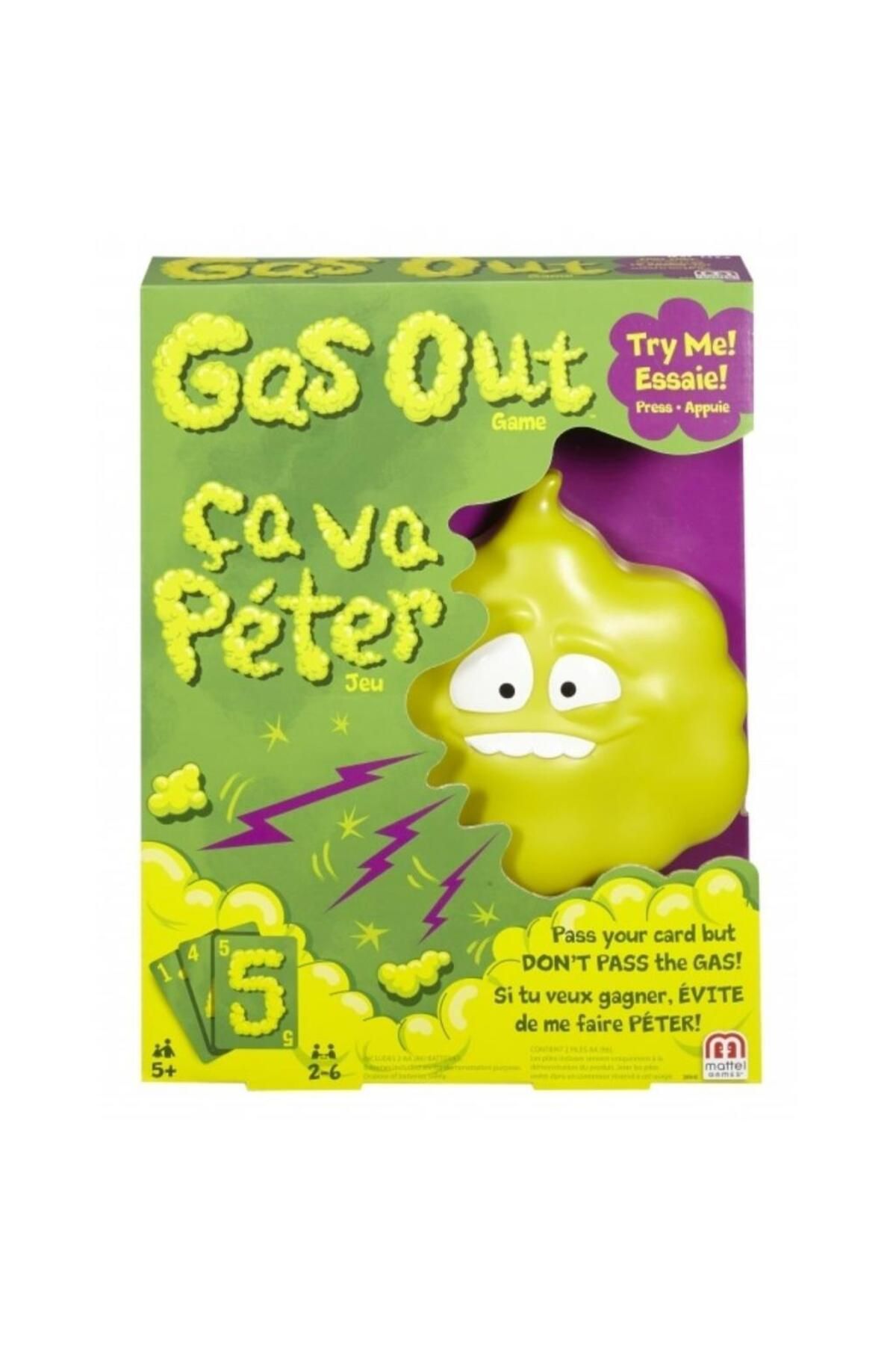 Mattel Scrabble Gas Out! Dhw40