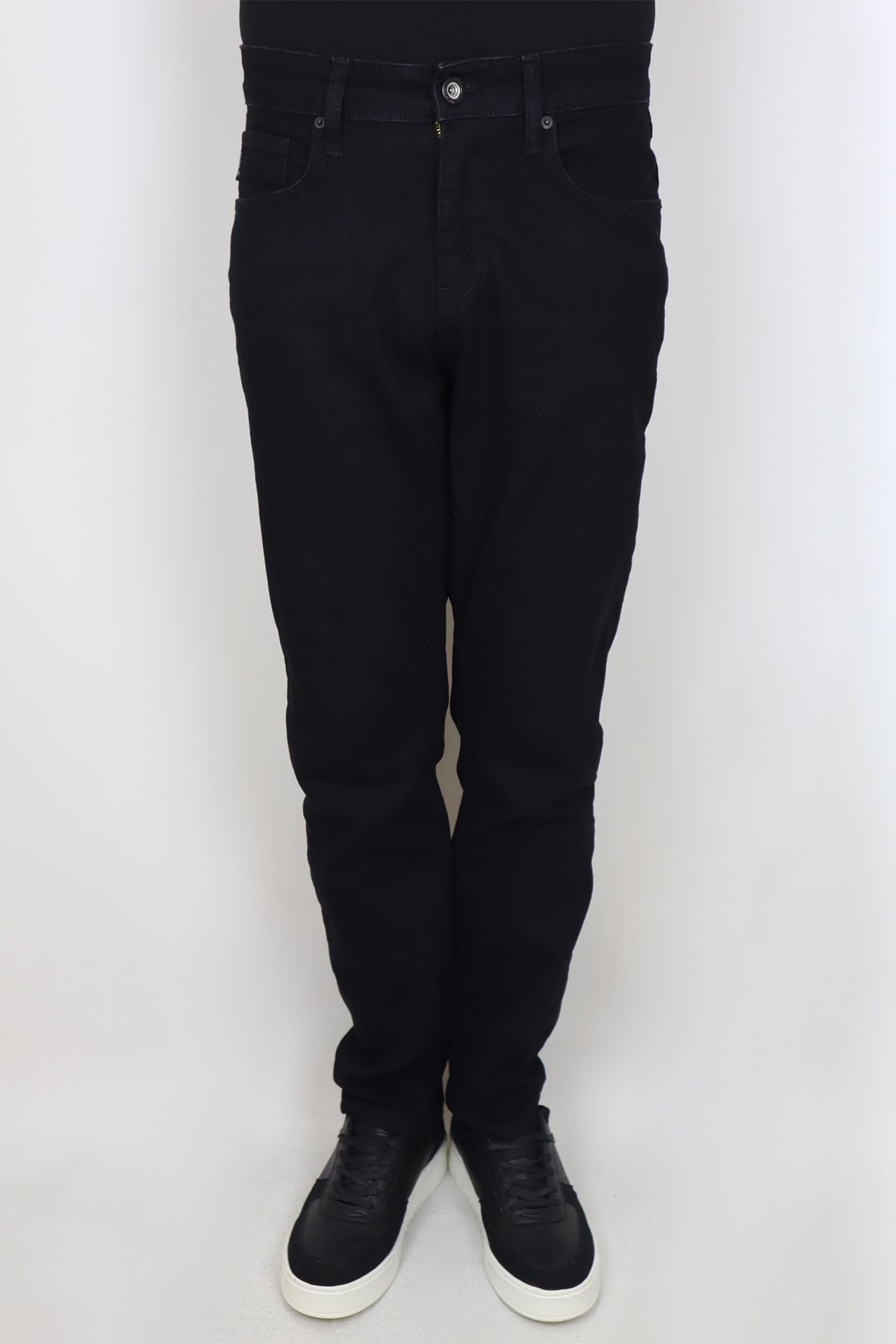 Rodi Jeans Fistan Store Erkek Siyah Normal Bel Slim Kesim Normal Kalıp Boru Paça Jean Pantolon