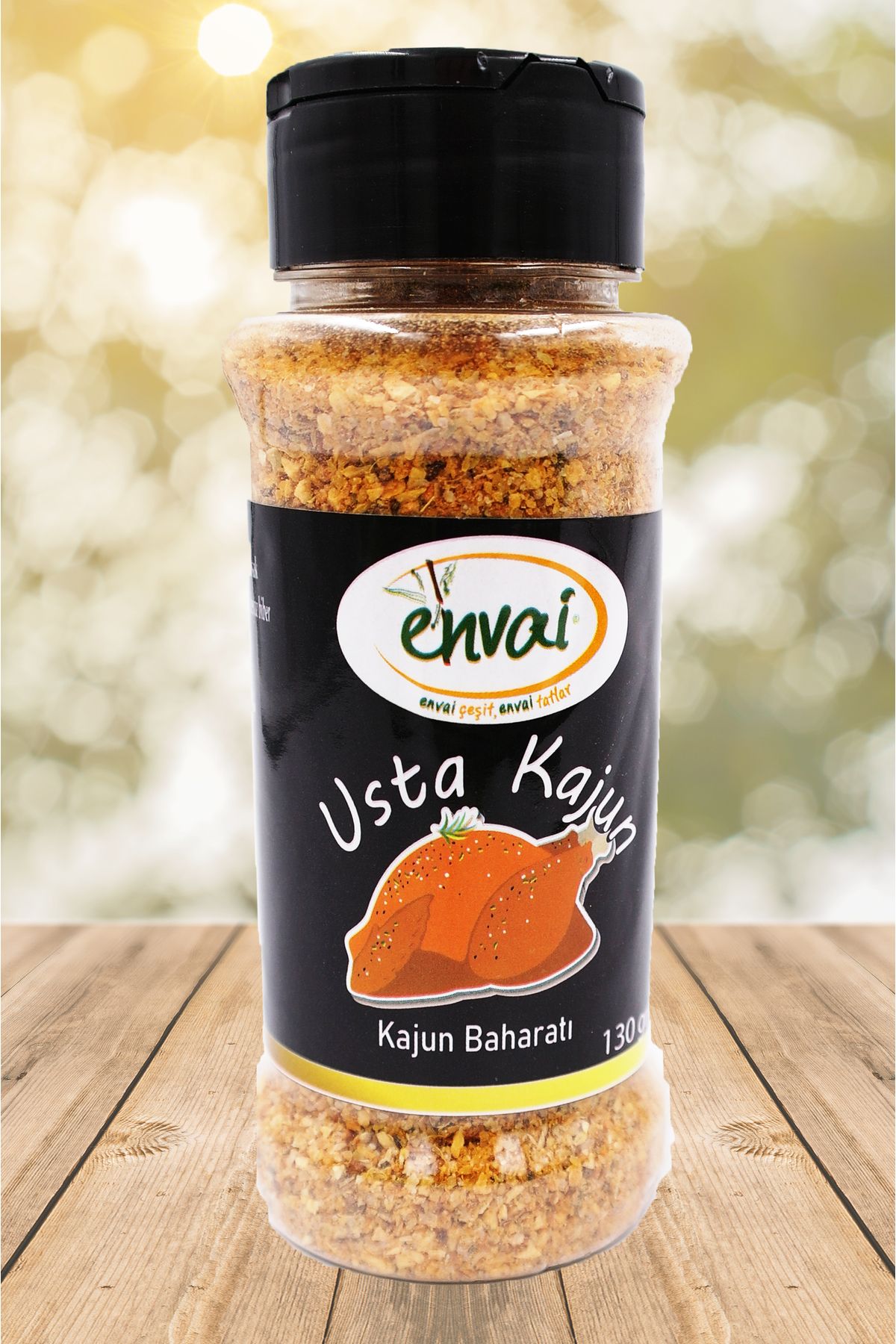 Envai Kajun Baharatı 160gr (tuzluk Kapak) 1. Kalite