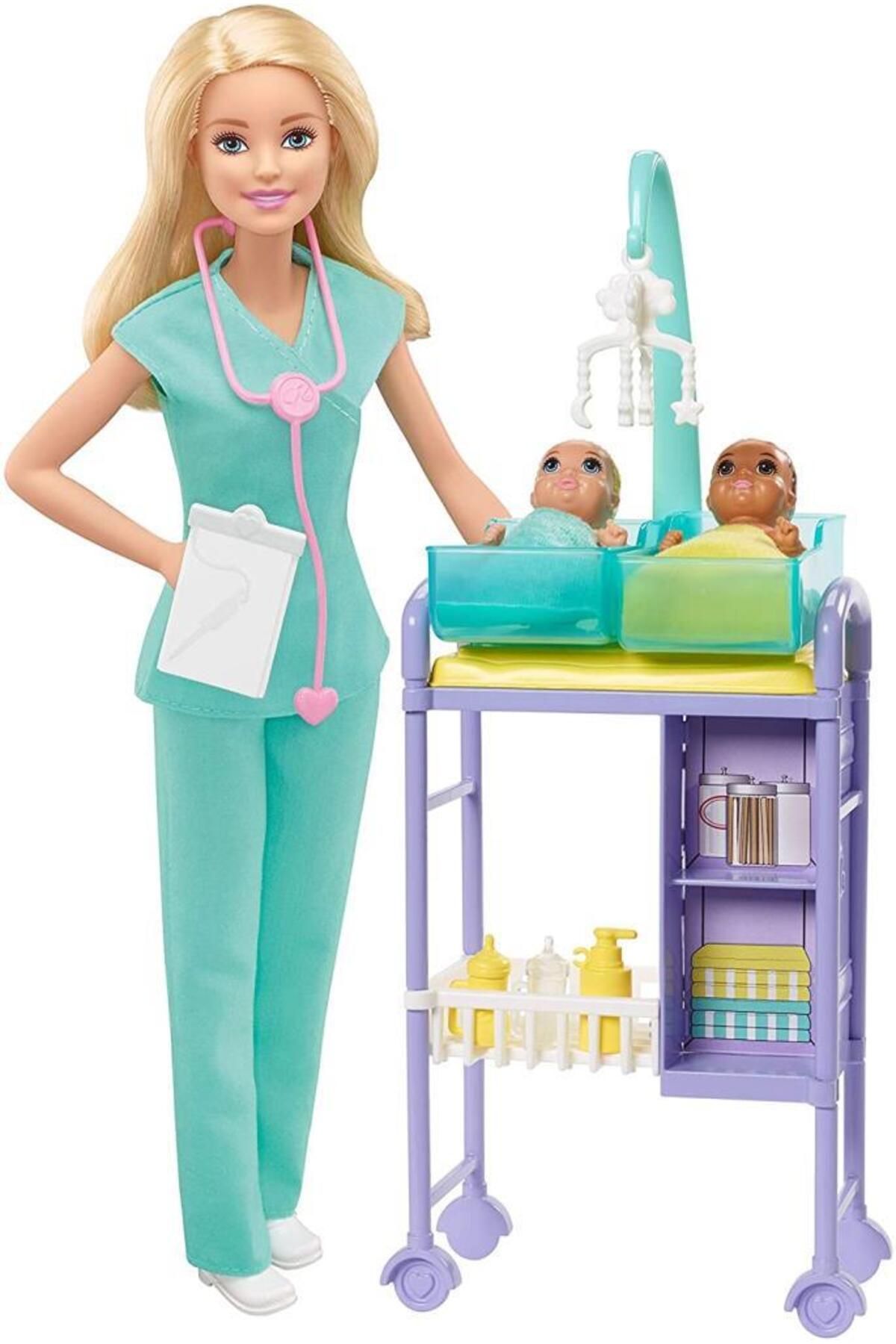Barbie Çocuk Doktoru Bebek