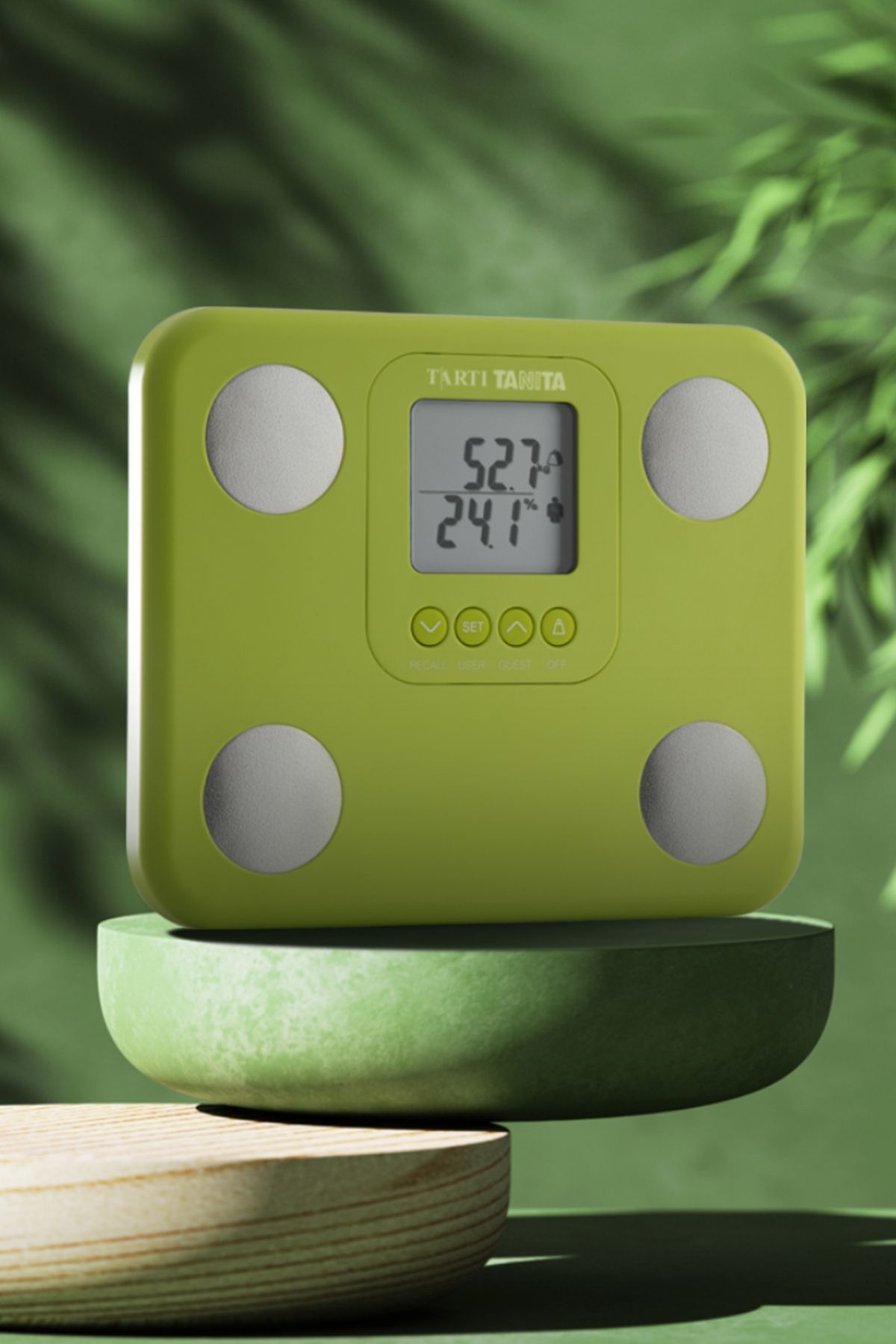 Tanita Bc 730 Green Innerscan Akıllı Dijital Tartı | Yağ, Sıvı, Kas, Kilo Ölçer Vücut Analiz Tartısı