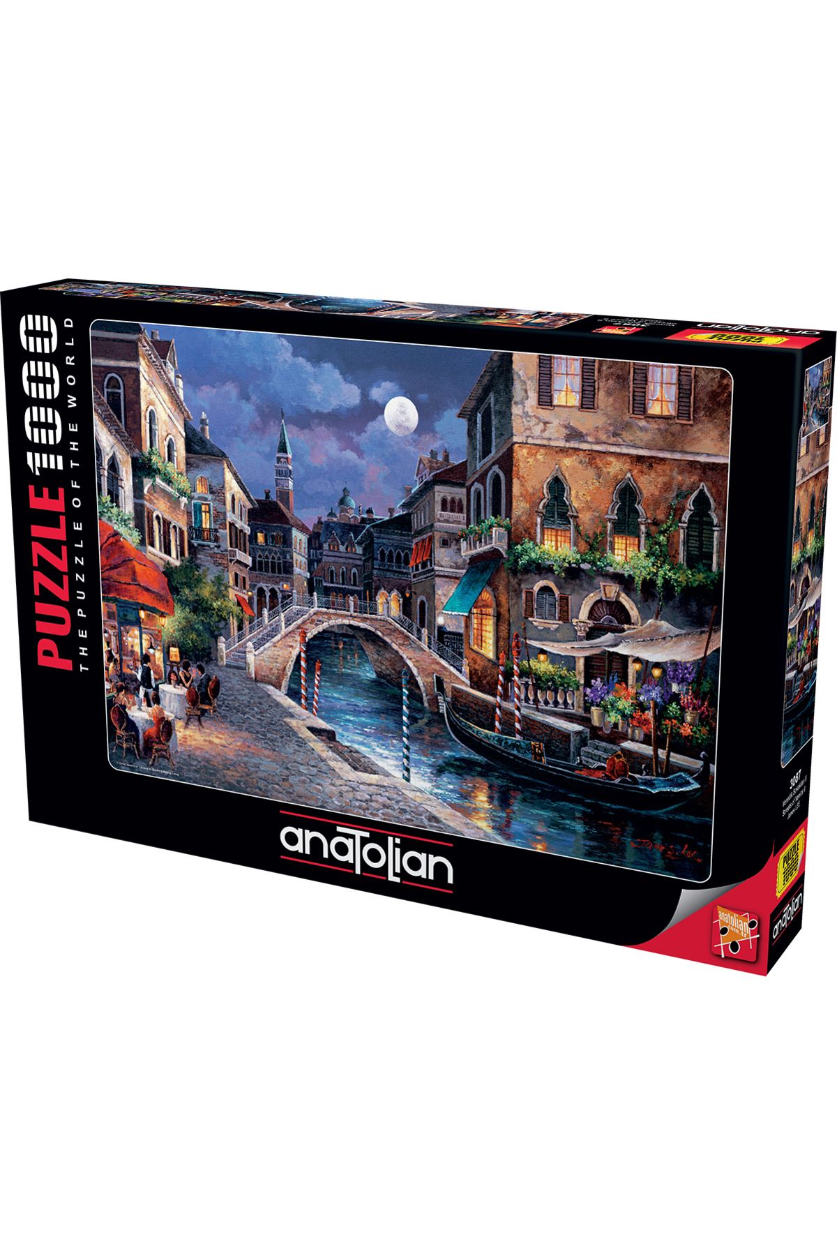 Anatolian Puzzle 1000 Parçalık Puzzle / Venedik Sokakları Iı - Kod:3087
