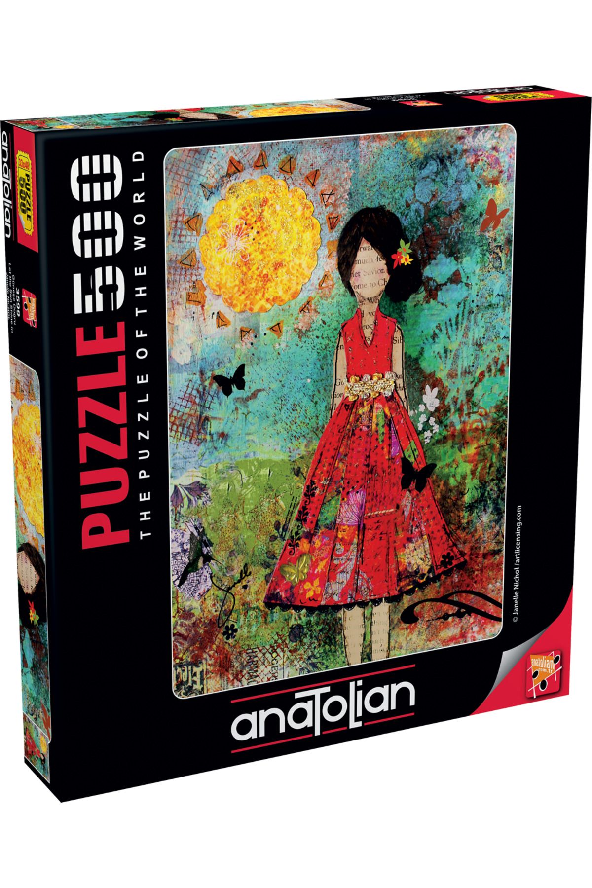 Anatolian Puzzle 500 Parçalık Puzzle / Güneşe Doğru - Kod:3599