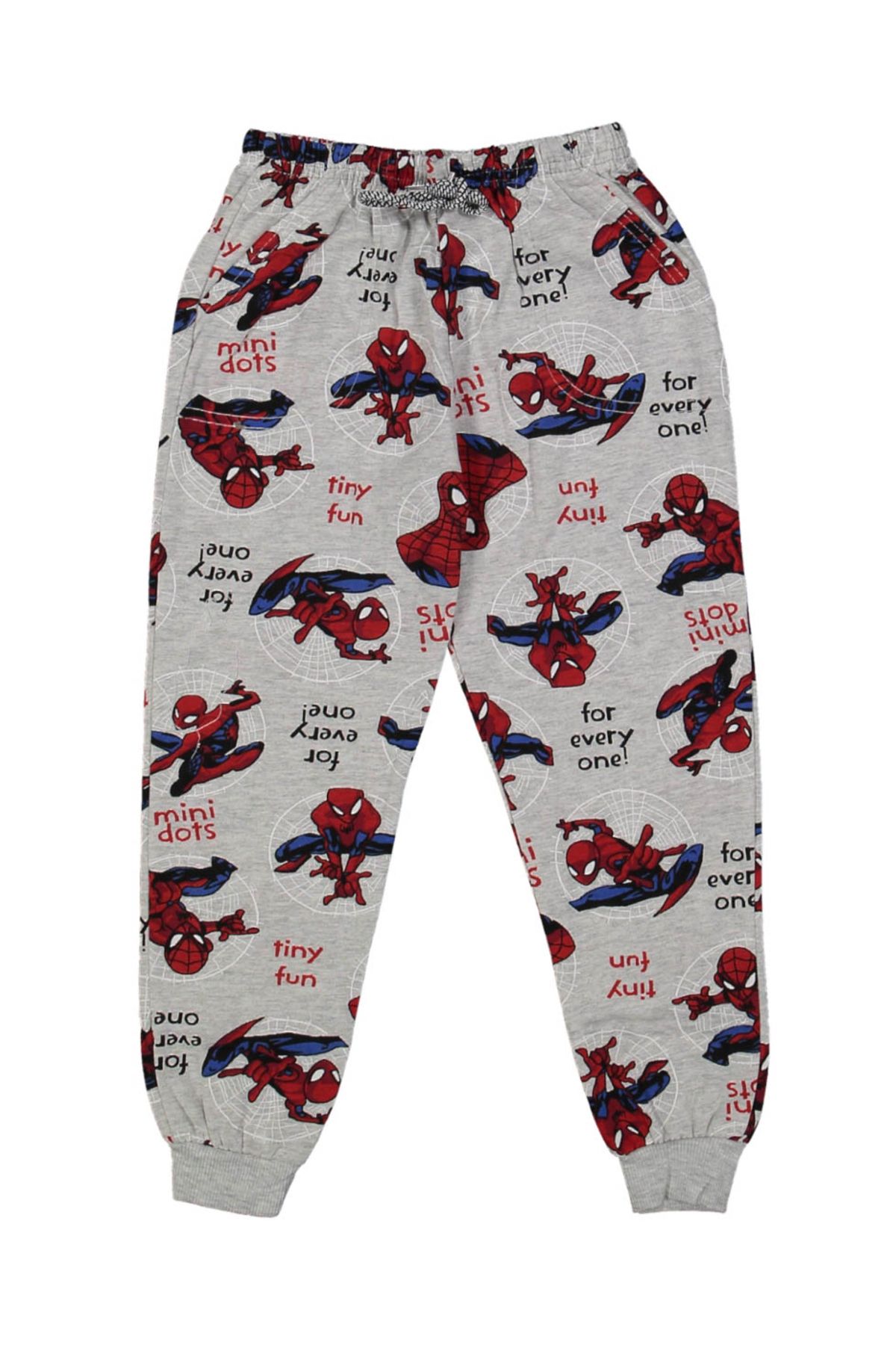 Bağcı Baskılı(Örümcek Adam-Spiderman) Çocuk Pijaması Tek Alt