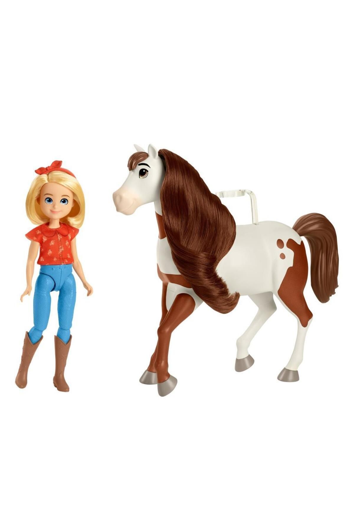 Mattel Spirit Bebek Ve Güzel Atı Oyun Setleri Abigail Ve Boomerang