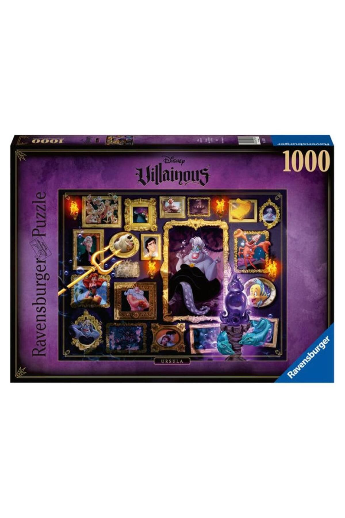 RAVENSBURGER 1000 Parça Puzzle Walt Disney Villainous Ursula 150274