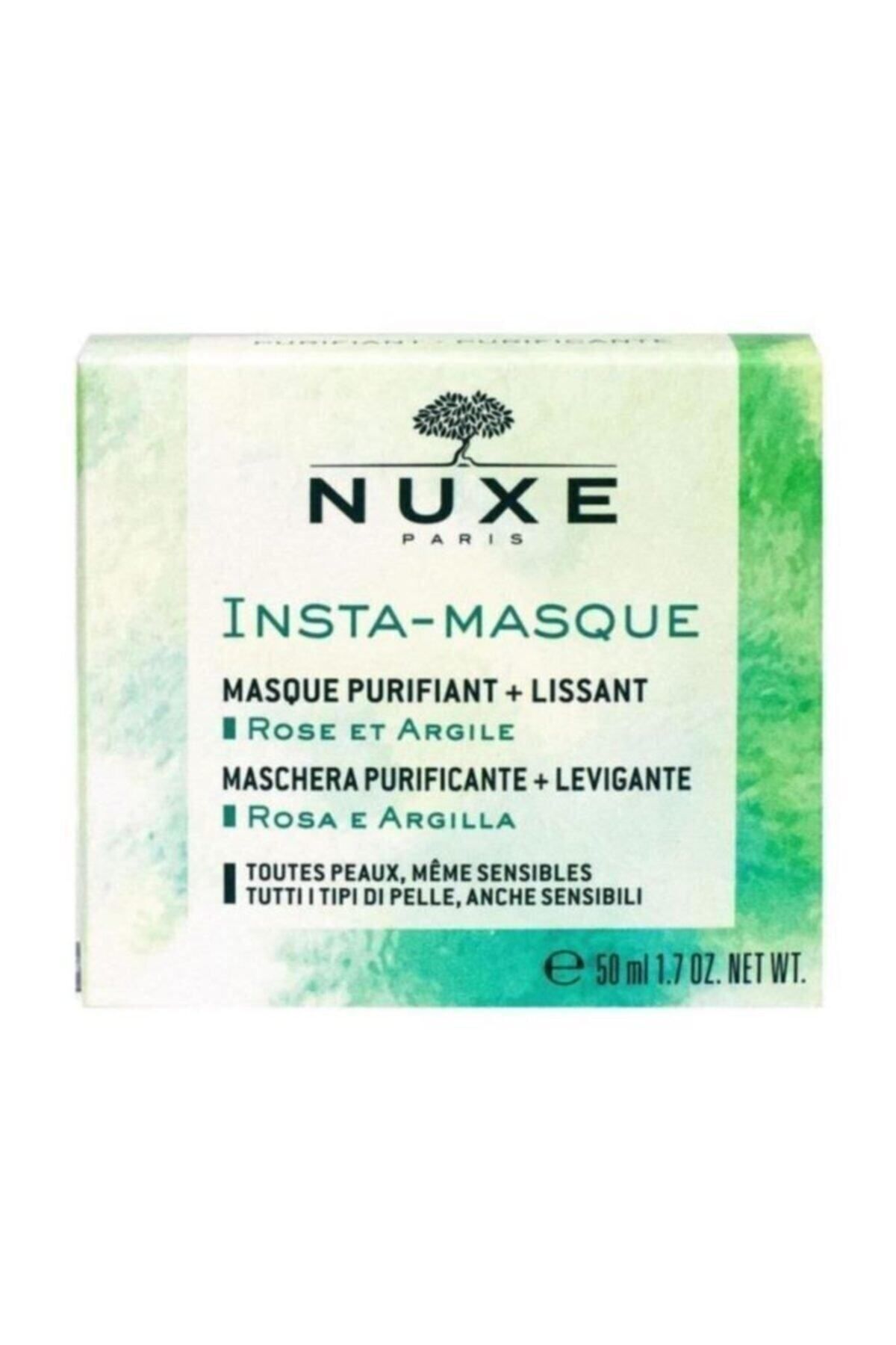 Nuxe INSTA-MASQUE PURİFYİNG SKİN BRİGHTENİNG AND PURİFYİNG CLAY MASK 50ML DEMBA2093