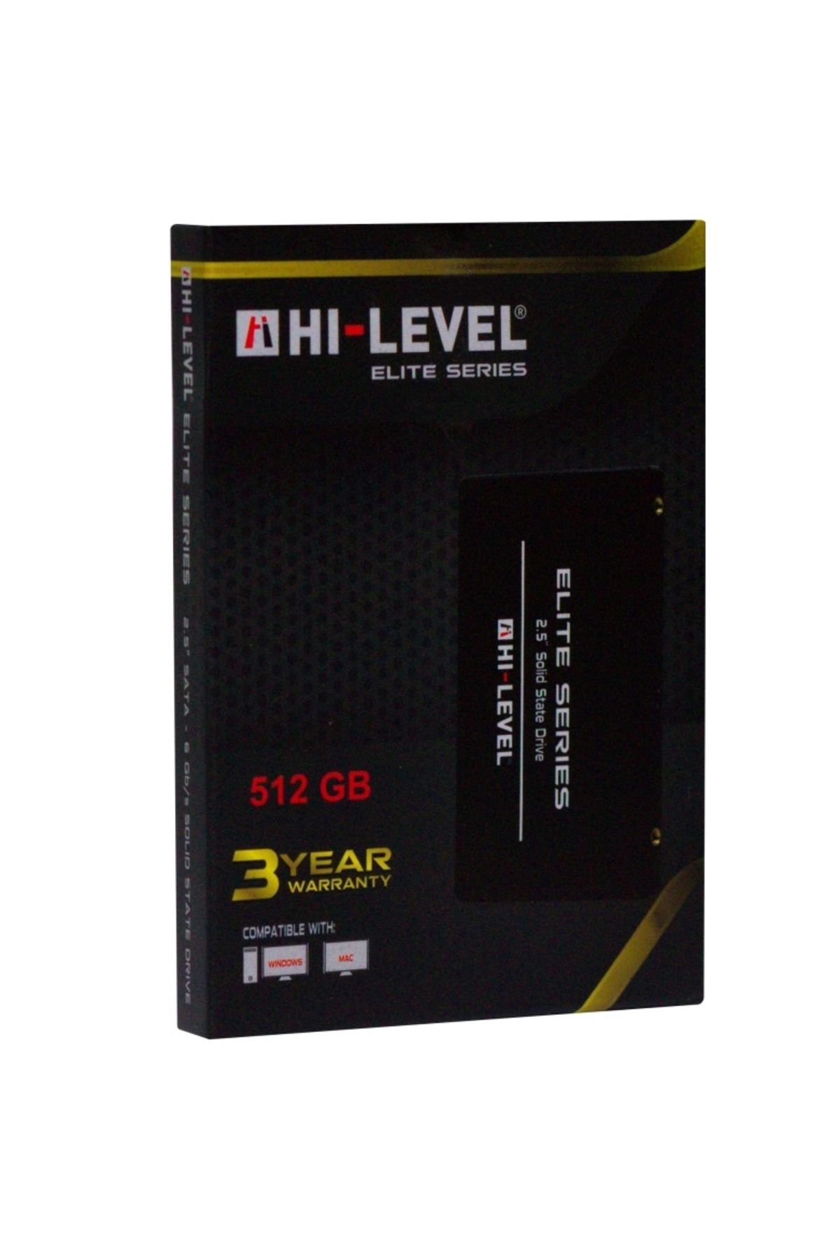 Hi-Level 512GB Elite HLV-SSD30ELT-512G 560-540MB-s 2.5" SATA3 Kızaksız SSD Disk