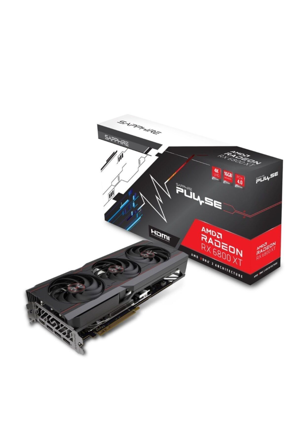 SAPPHIRE Pulse AMD Radeon RX 6800 XT Gaming OC 16GB 256 Bit Ekran Kartı 11304-03-20G