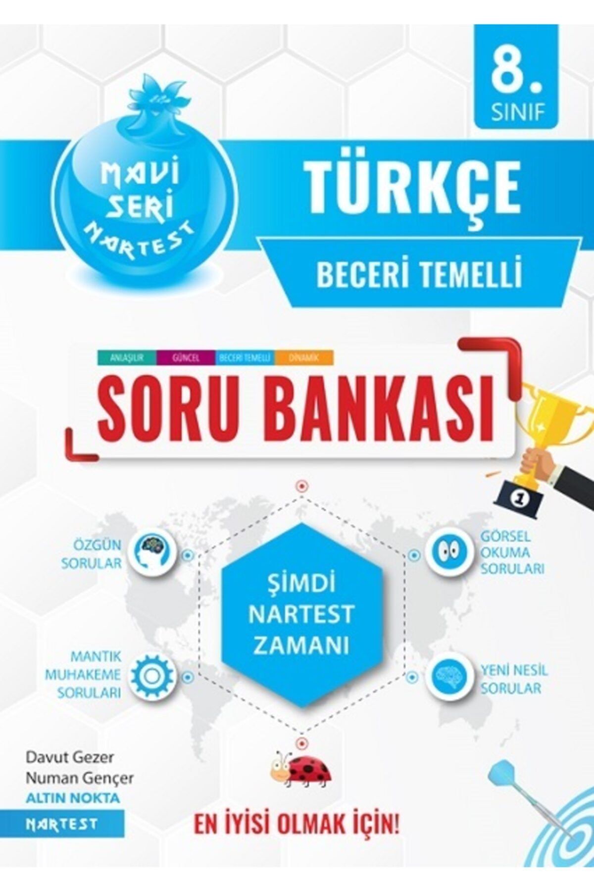 Nartest Yayınları Nartest 8. Sınıf Mavi Türkçe Soru Bankası