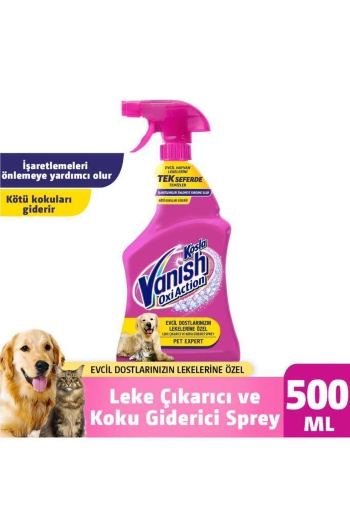 Vanish Kosla Pet Leke Çıkarıcı ve Koku Giderici Sprey 500 ml