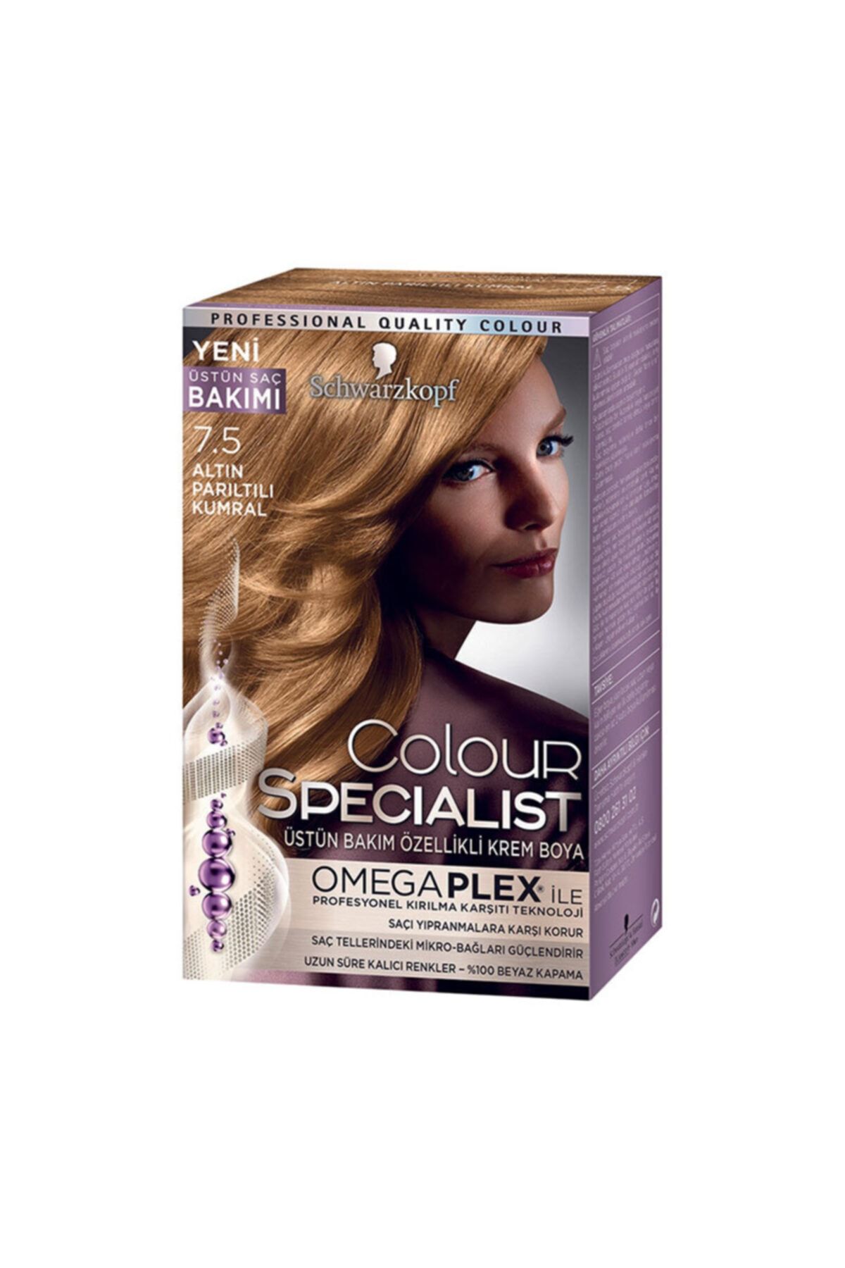Colour Specialist C.expert 7.5 Altın Parıltılı Kumral Saç Boyası 60 Ml